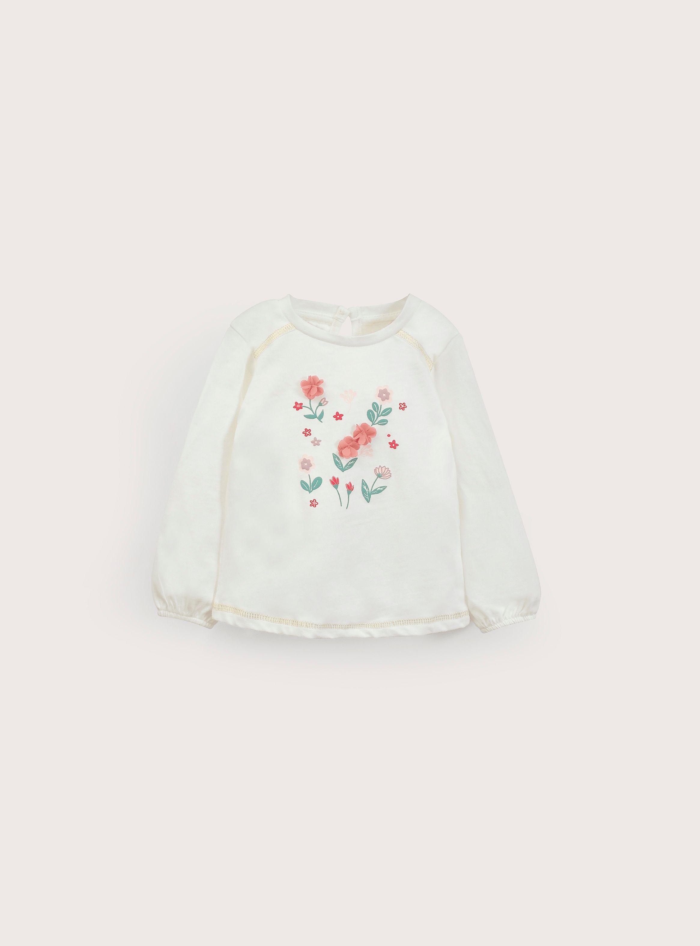 Polera Niña Blanco 40164 Opaline-0