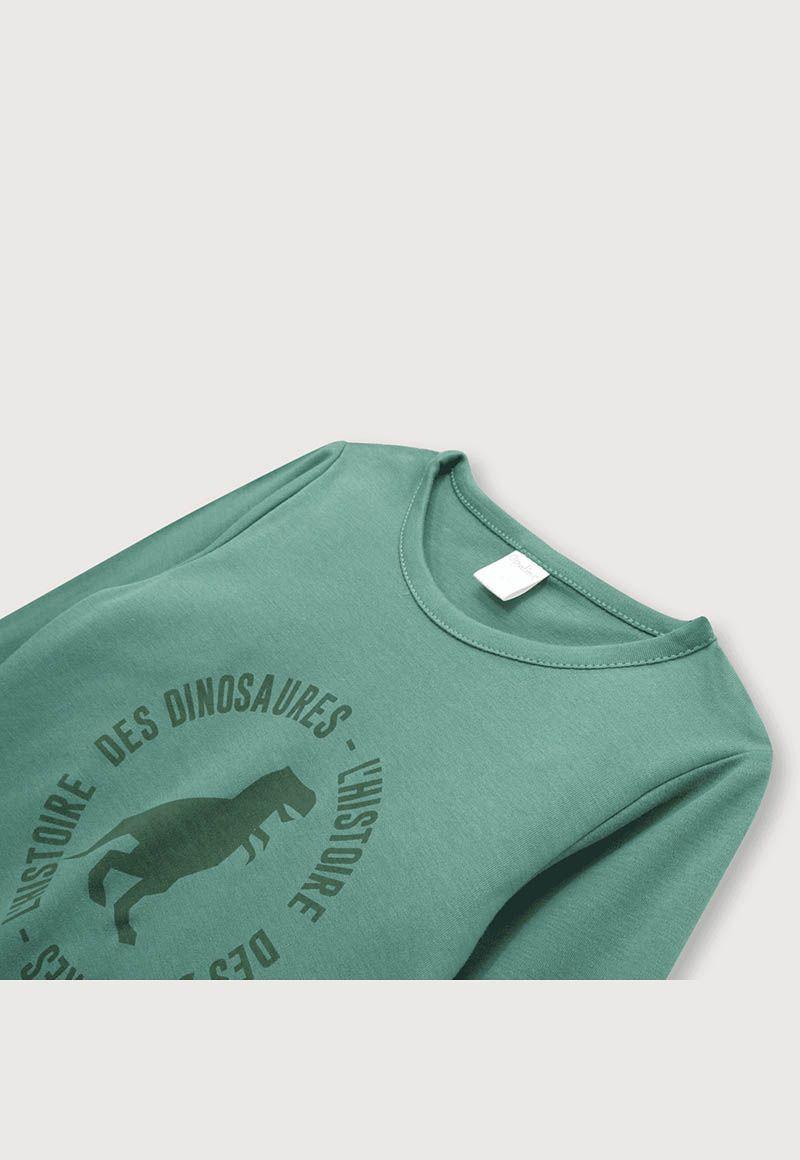 Pijama Niño Verde Militar (6M a 4A) OPALINE-7