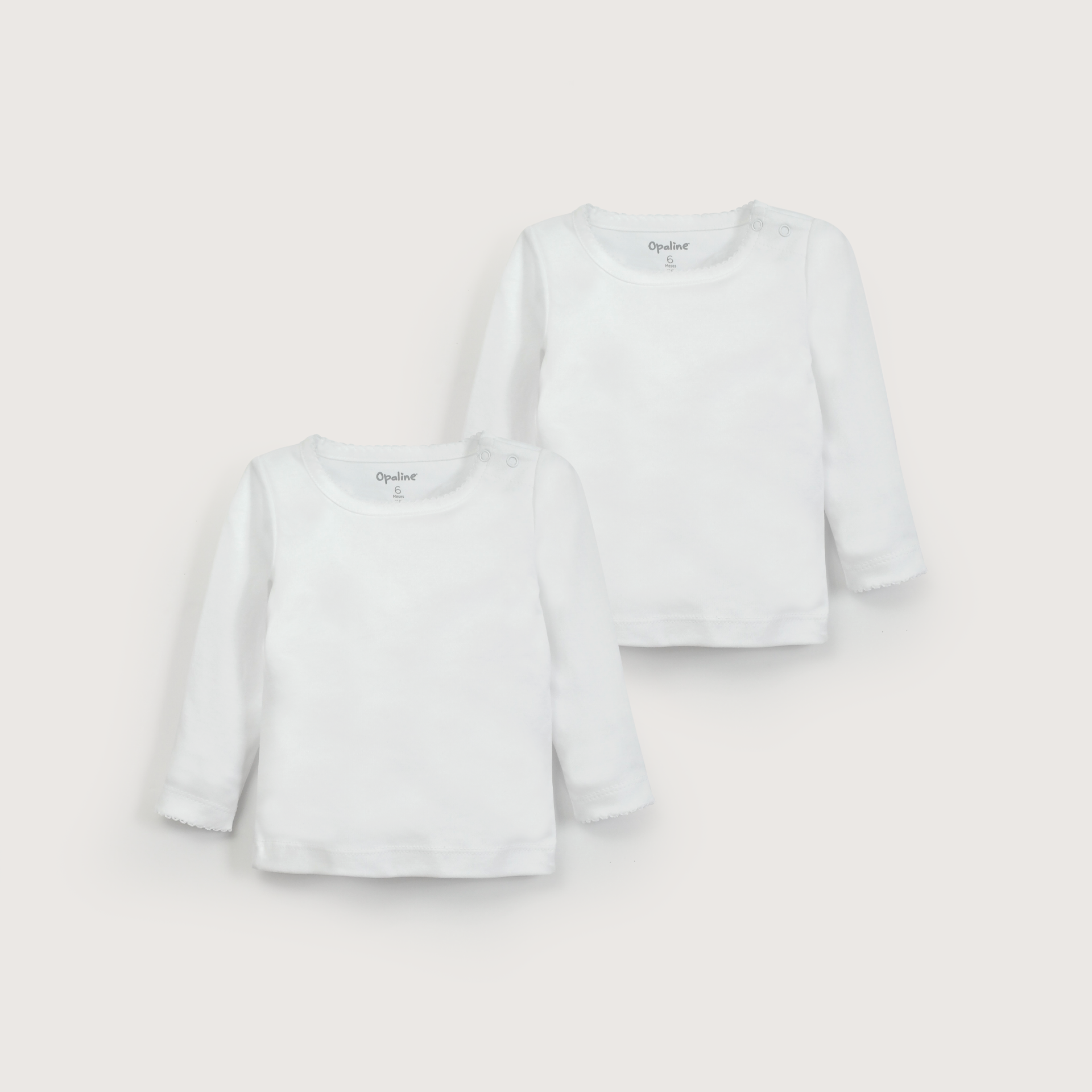 Camiseta ajuar blanco unisex-1