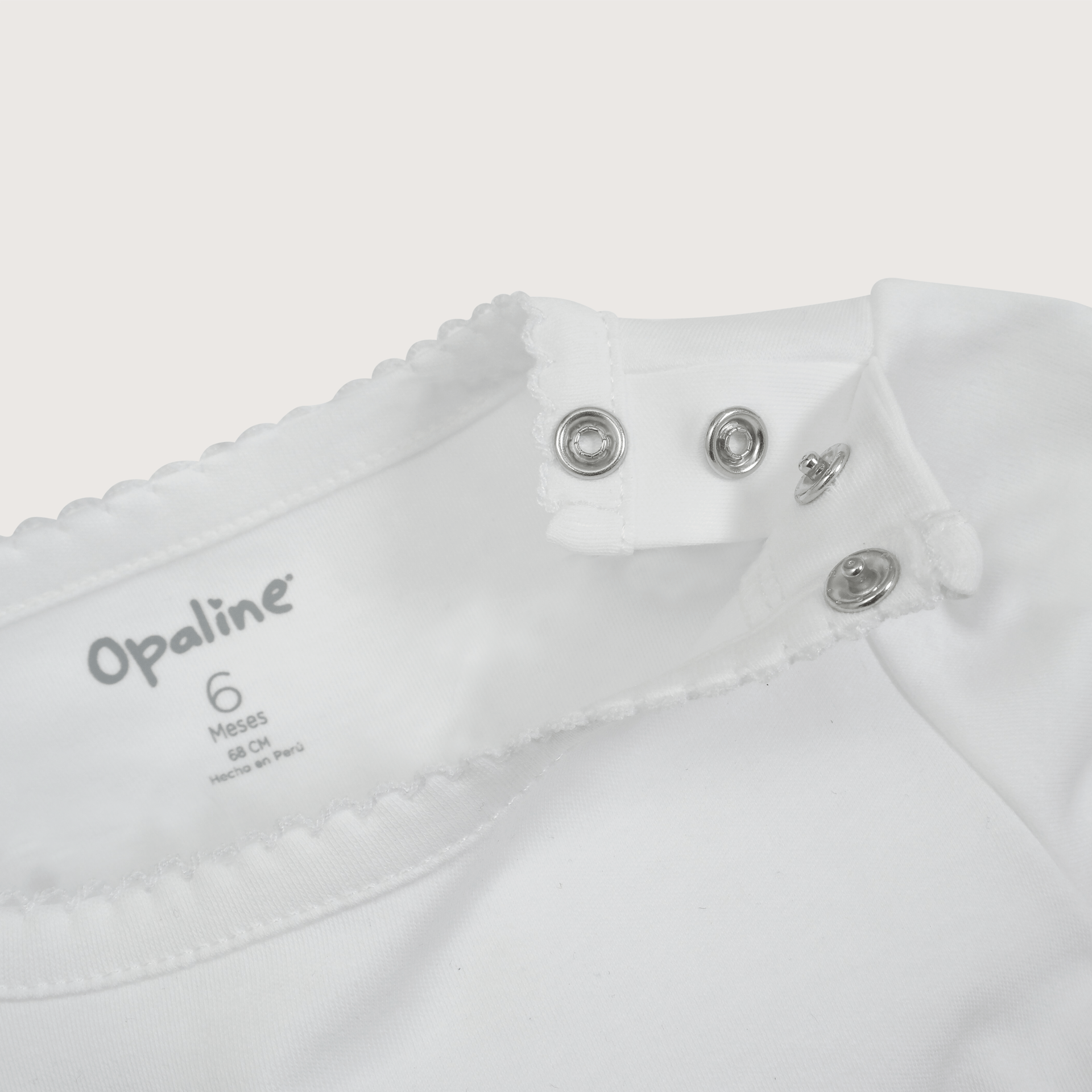 Camiseta ajuar blanco unisex-3