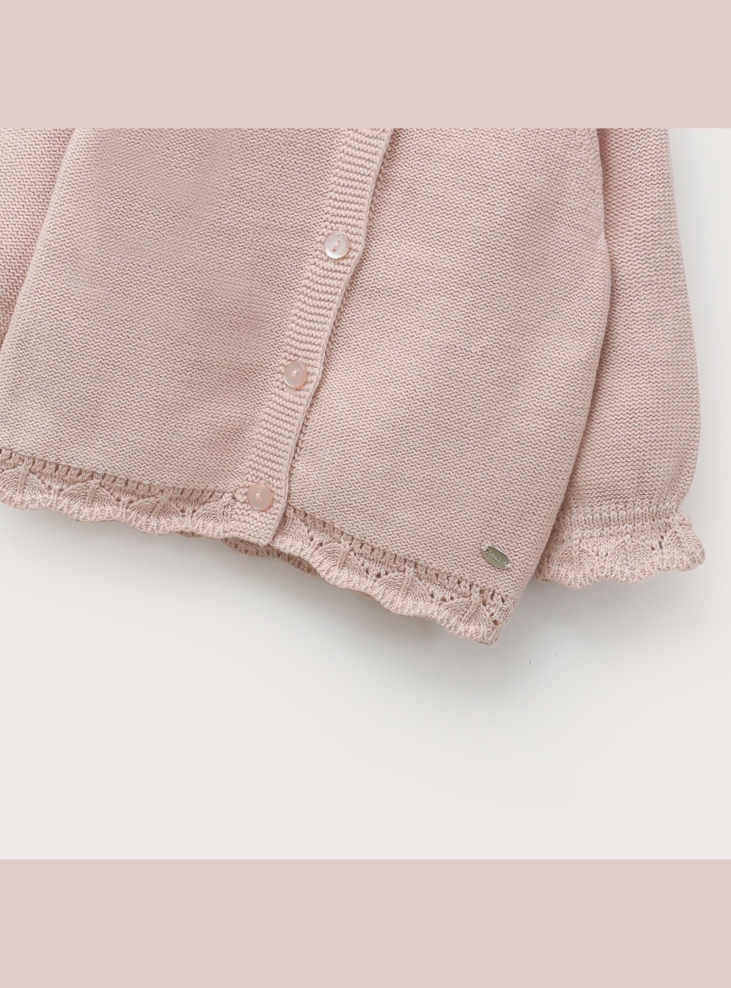 Chaleco Rosado Bebe Niña-2