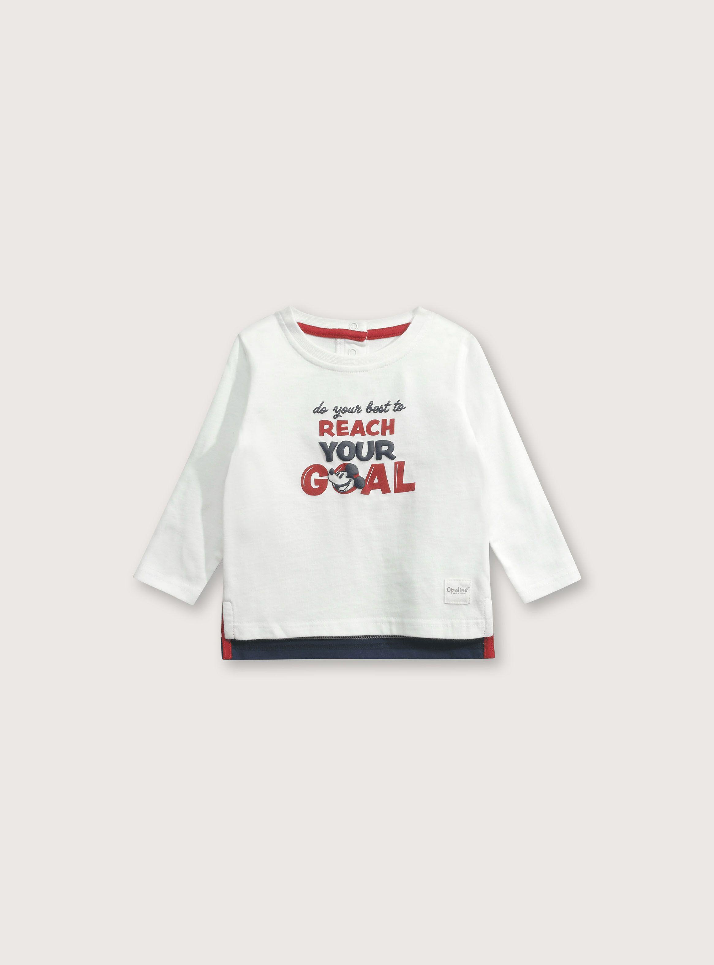 Polera Niño Blanco 38542 OPALINE-0