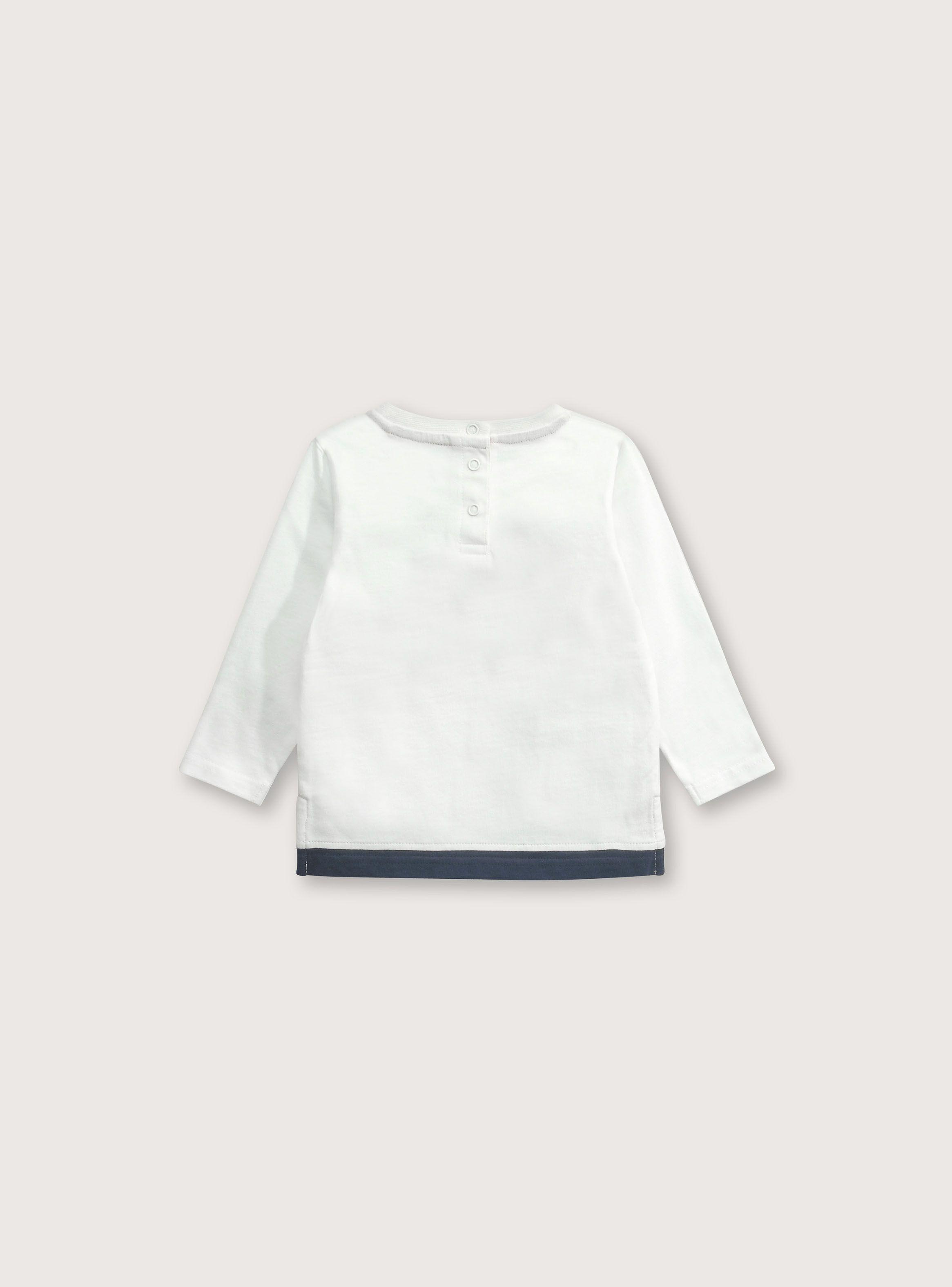 Polera Niño Blanco 38542 OPALINE-1