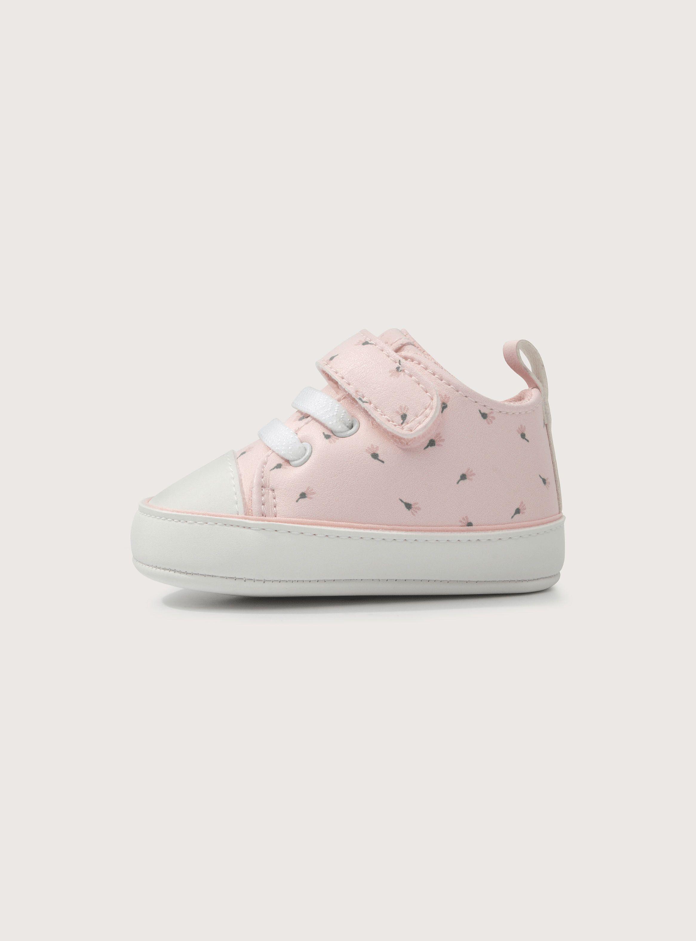 Zapatilla Rosada de Bebé Niña-1