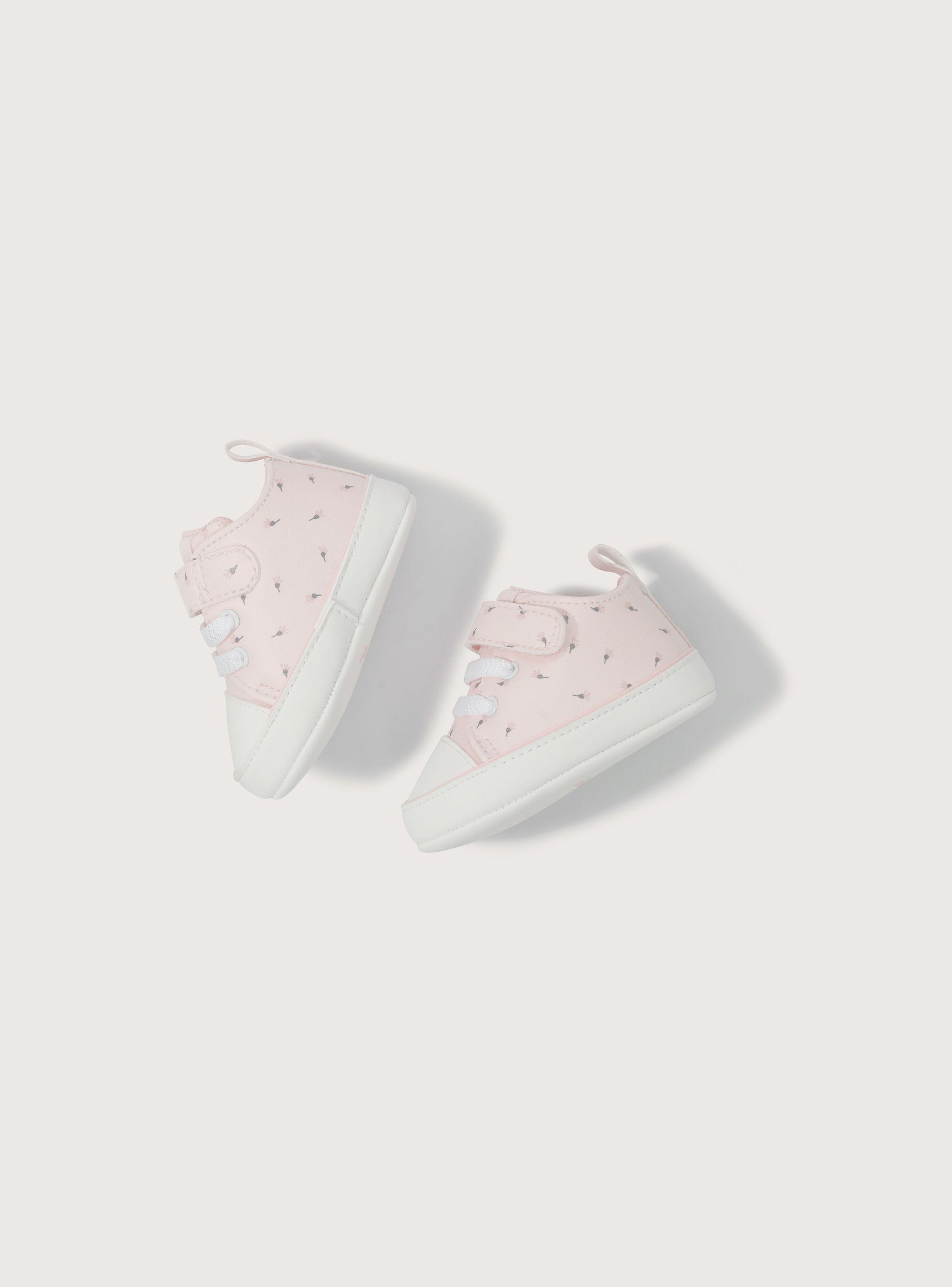 Zapatilla Rosada de Bebé Niña-3