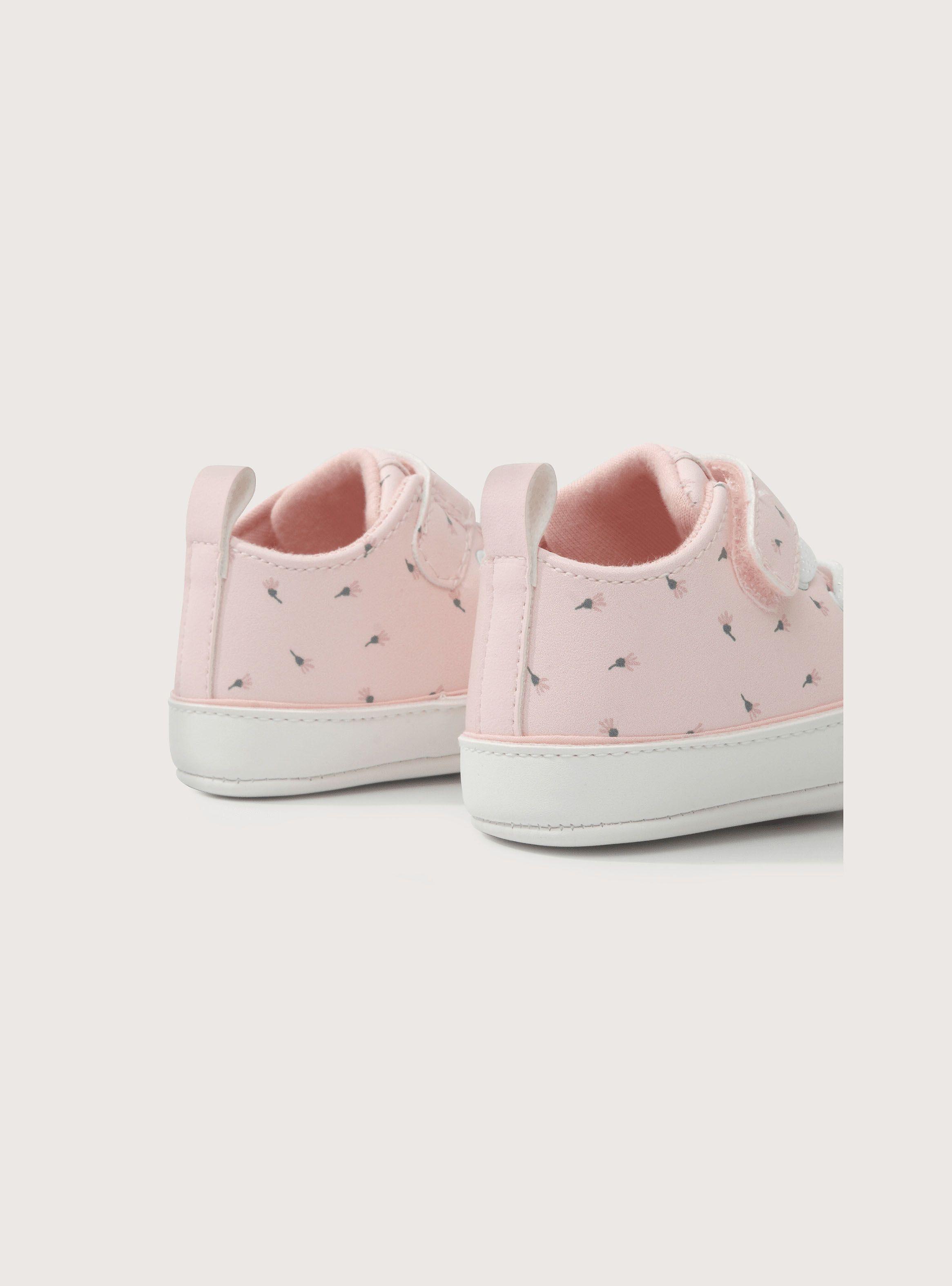 Zapatilla Rosada de Bebé Niña-4