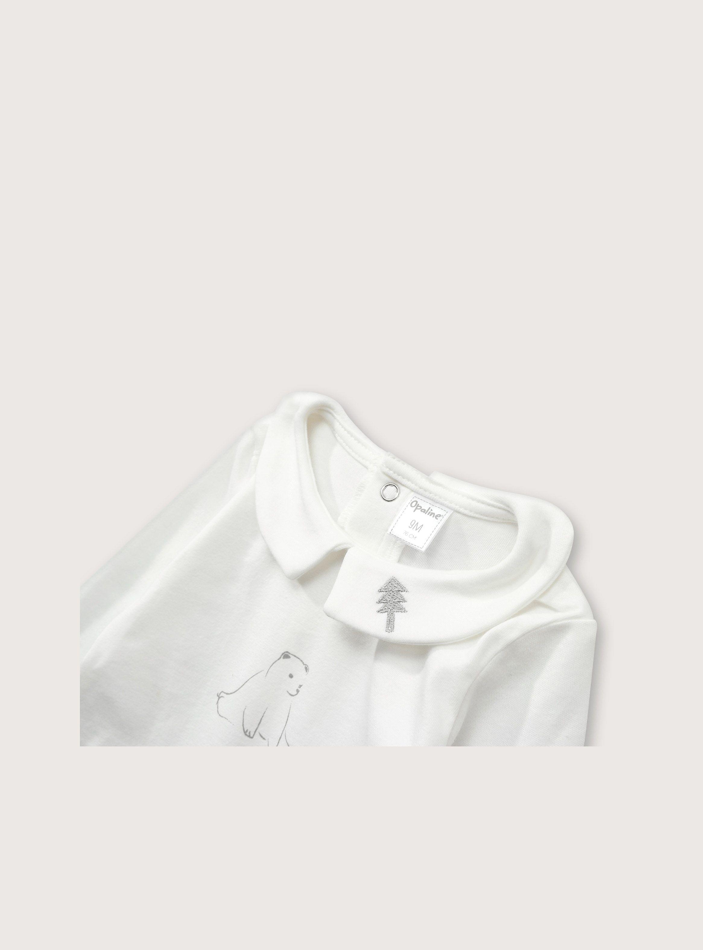 Body Niño Blanco 38911 OPALINE-2
