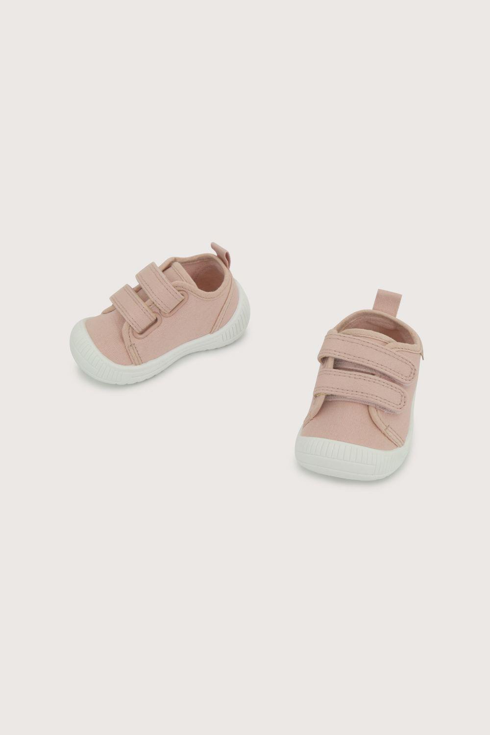 Zapatilla primeros pasos rosada de niña-3