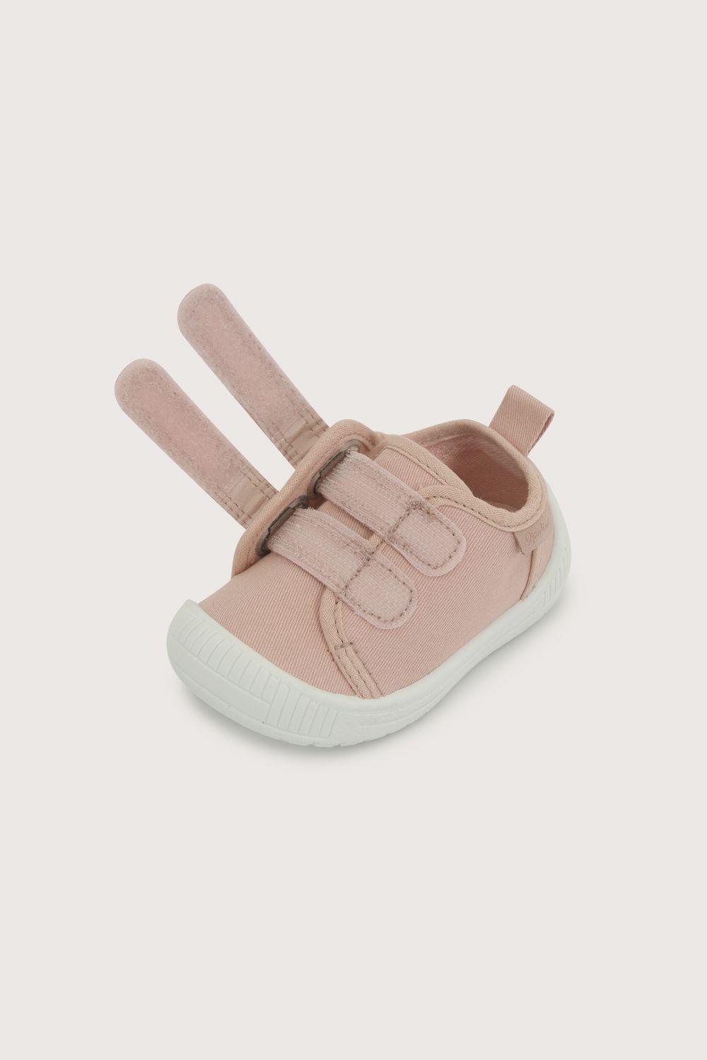 Zapatilla primeros pasos rosada de niña-6