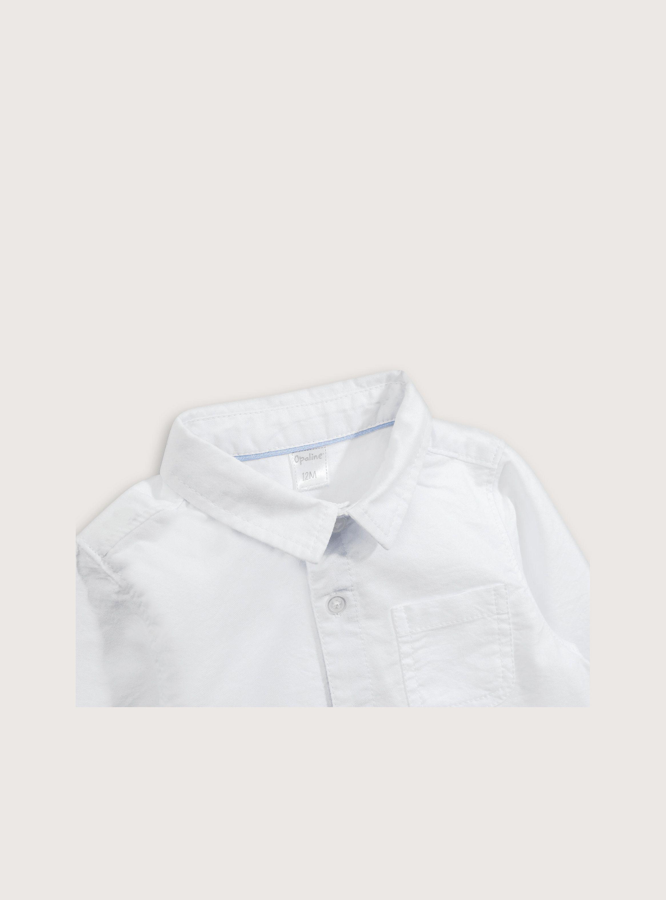 Camisa Niño Blanco 39517 Opaline-2