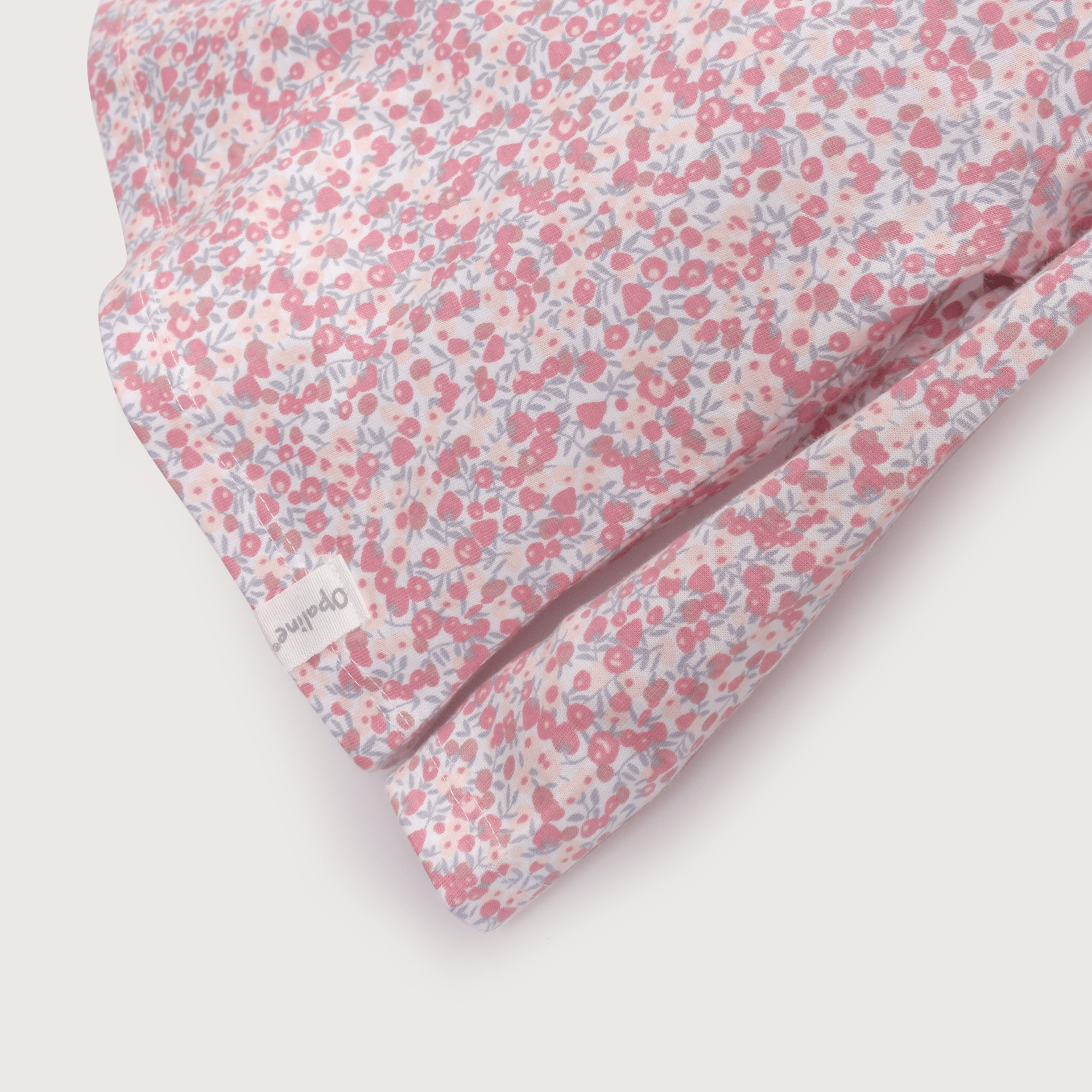 Polera manga larga estampada rosada de niña-3