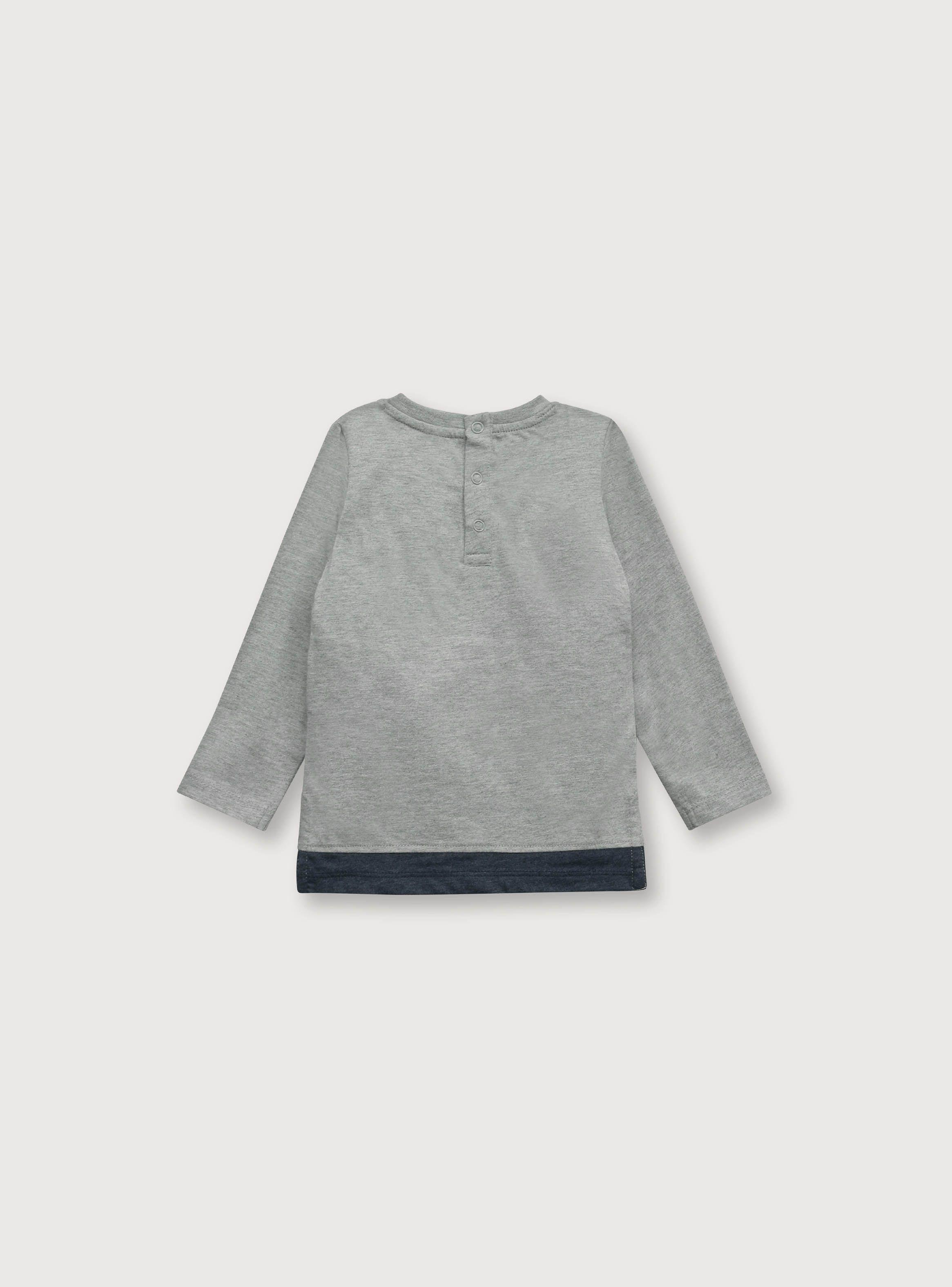 Polera De Niño Oso Gris (6M A 4A) Opaline-1