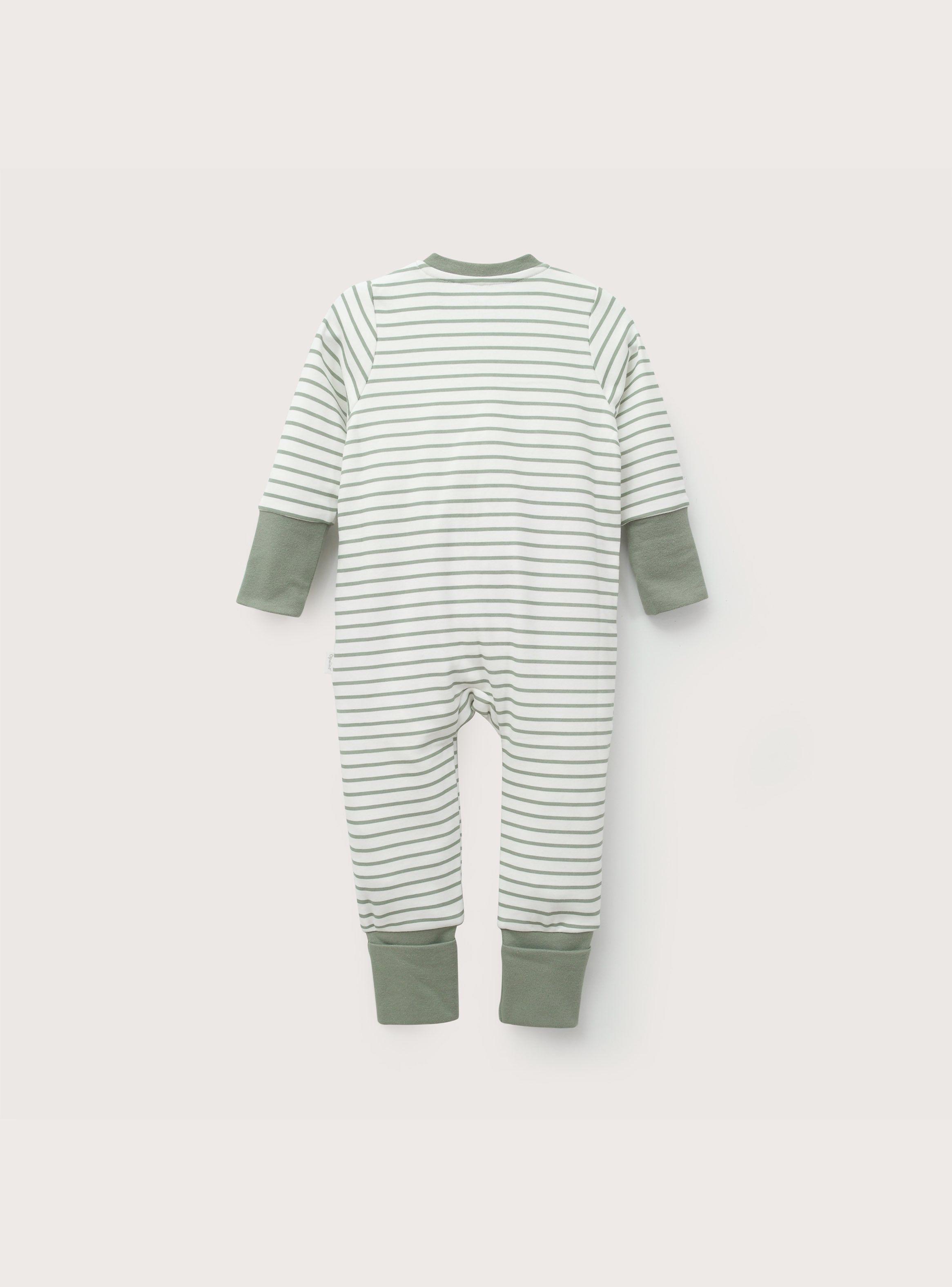 Pijama Rayado Verde Infant Niño-1