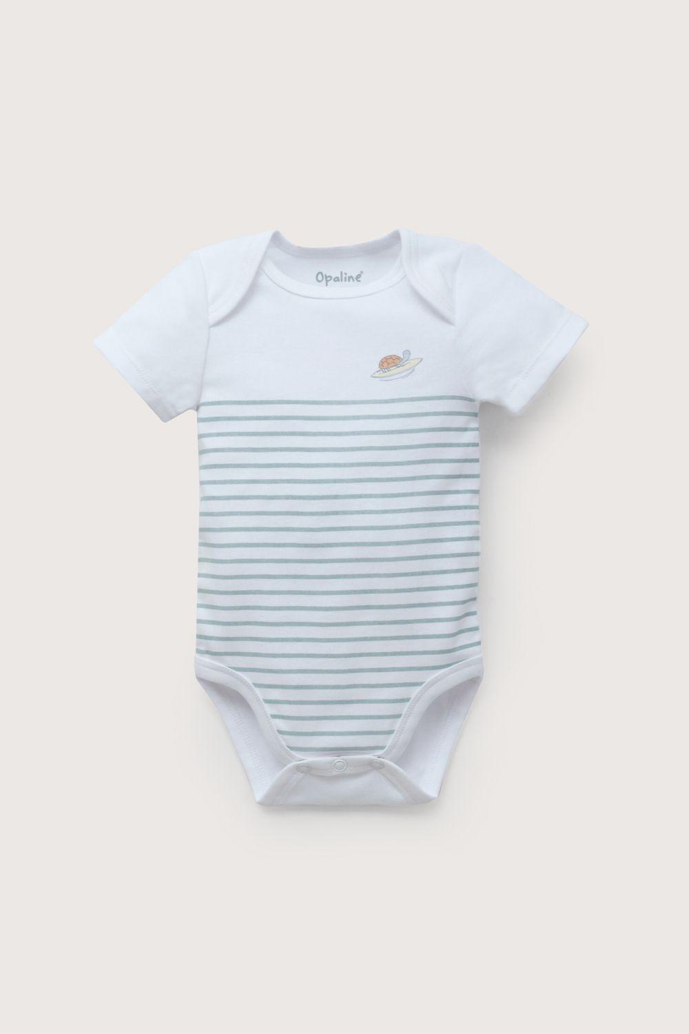 Tripack bodies manga corta de bebé niño-4