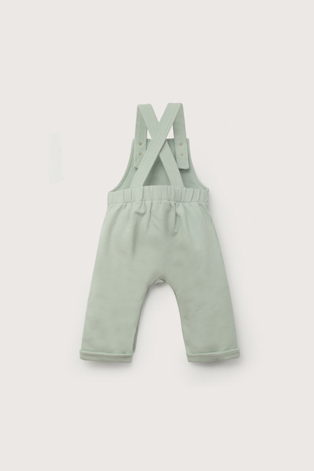 Jardinera verde de bebé niño-2