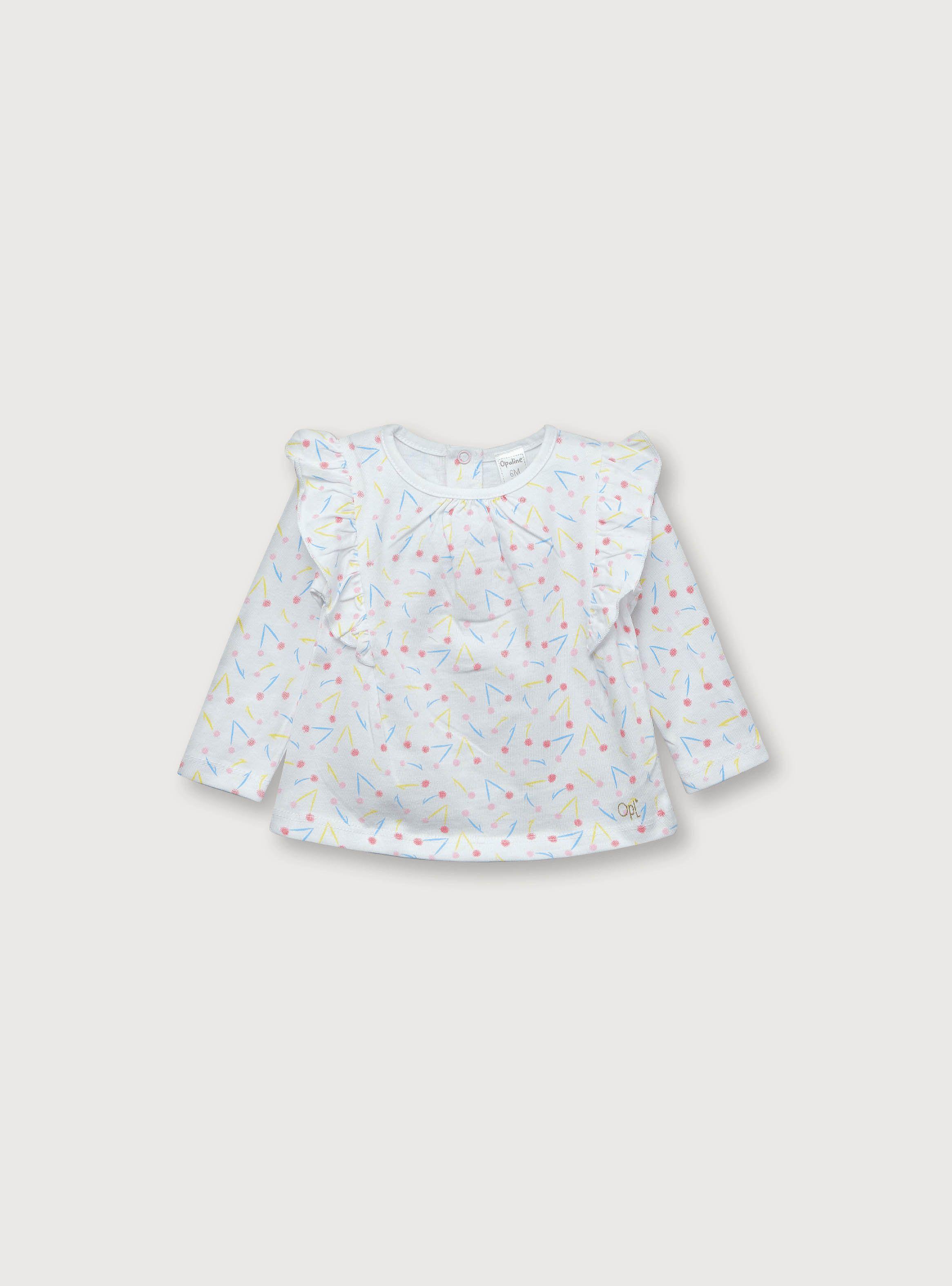 Conjunto Niña Calza + Polera Celeste (prematuro A 18 Meses)-1