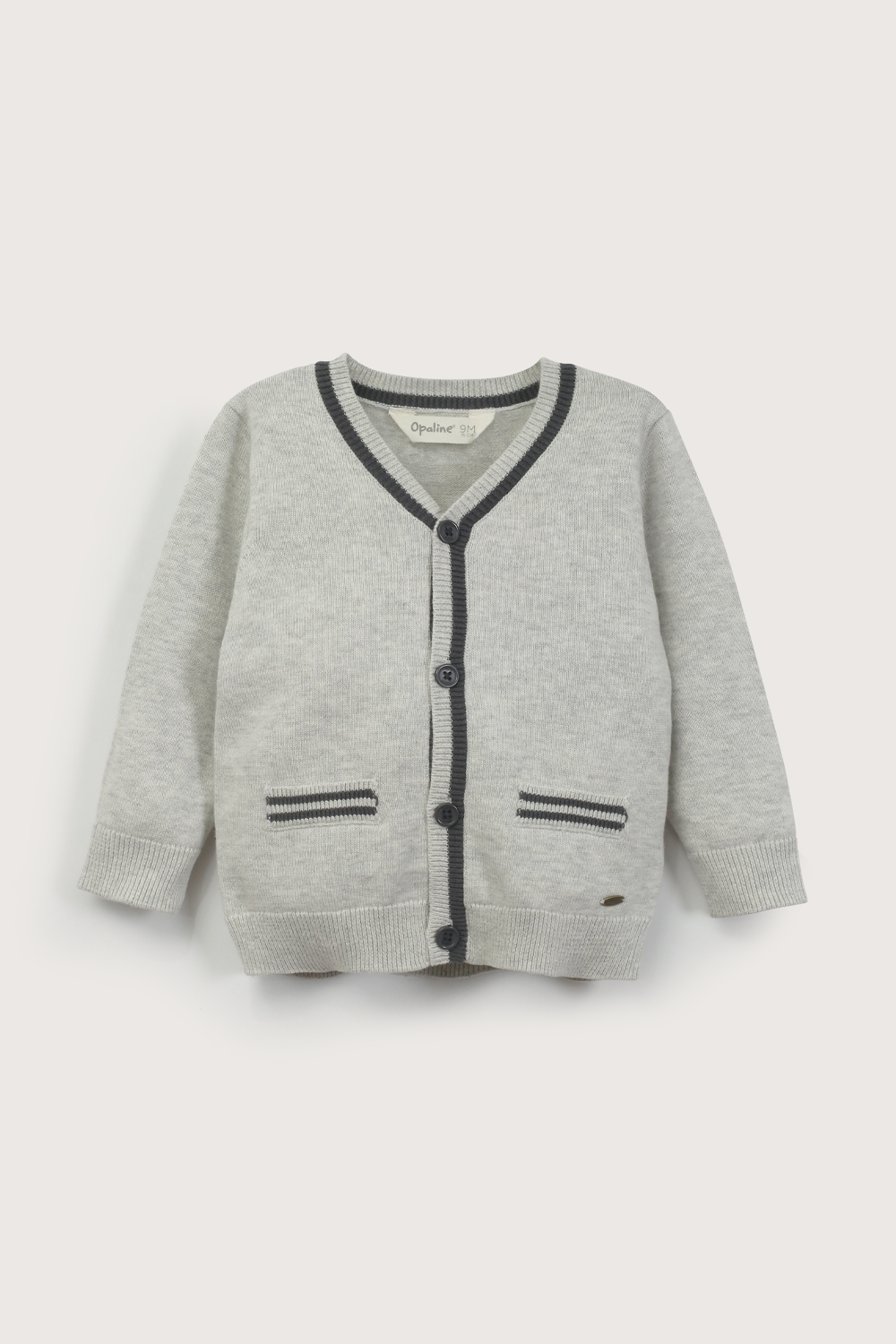 Chaleco gris de niño-1