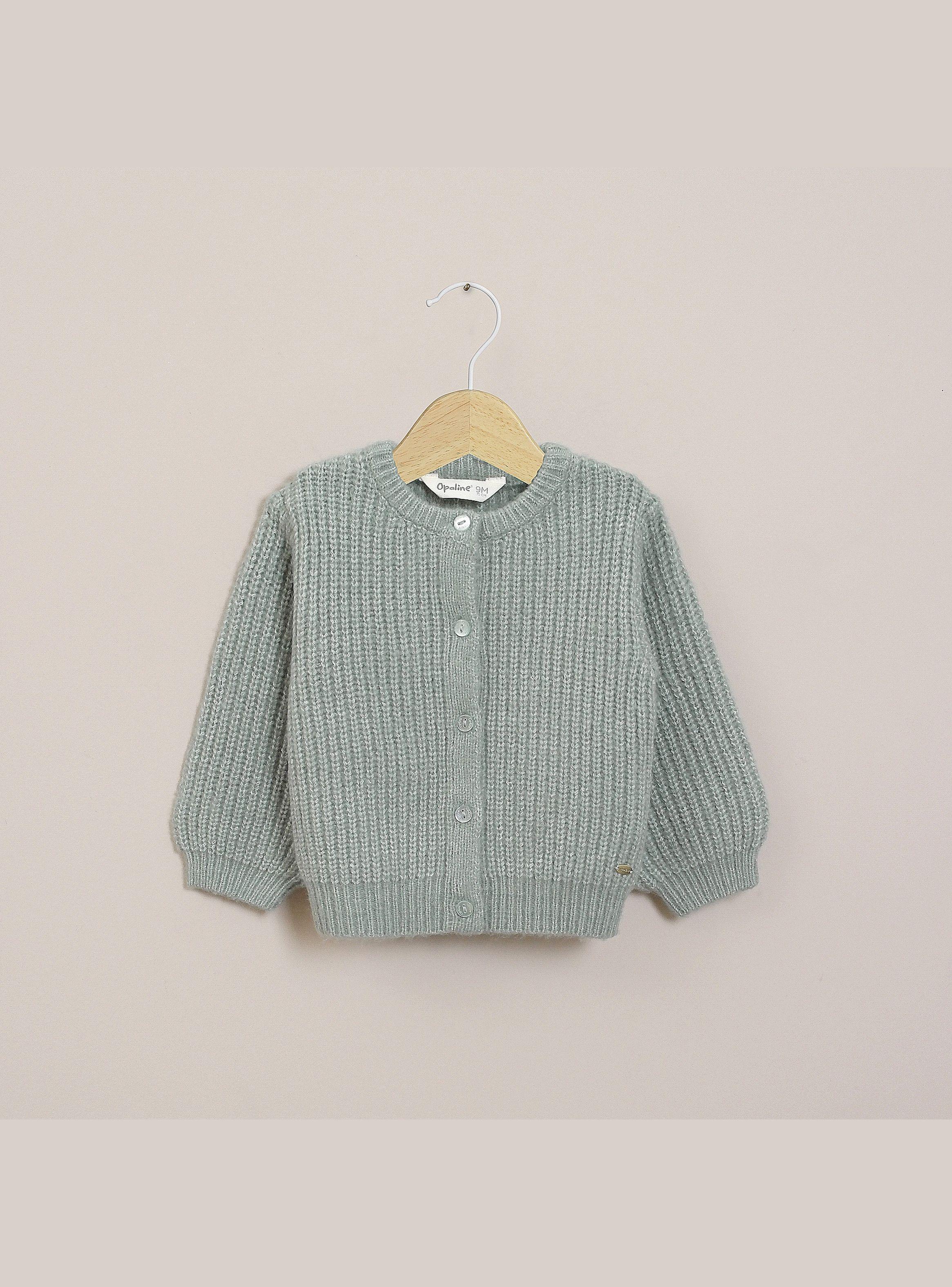 Chaleco Infant Niña Verde Musgo-0