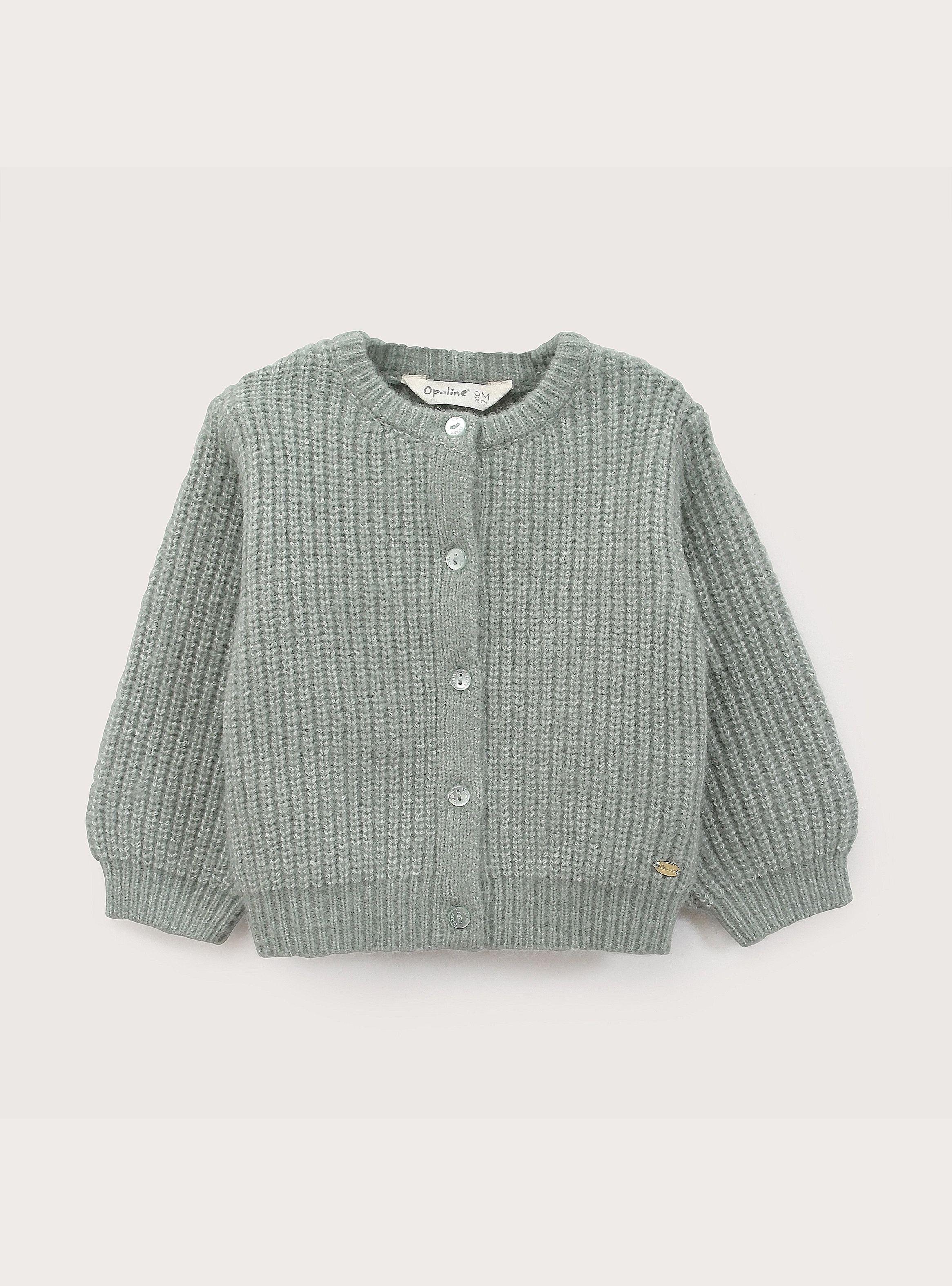 Chaleco Infant Niña Verde Musgo-1