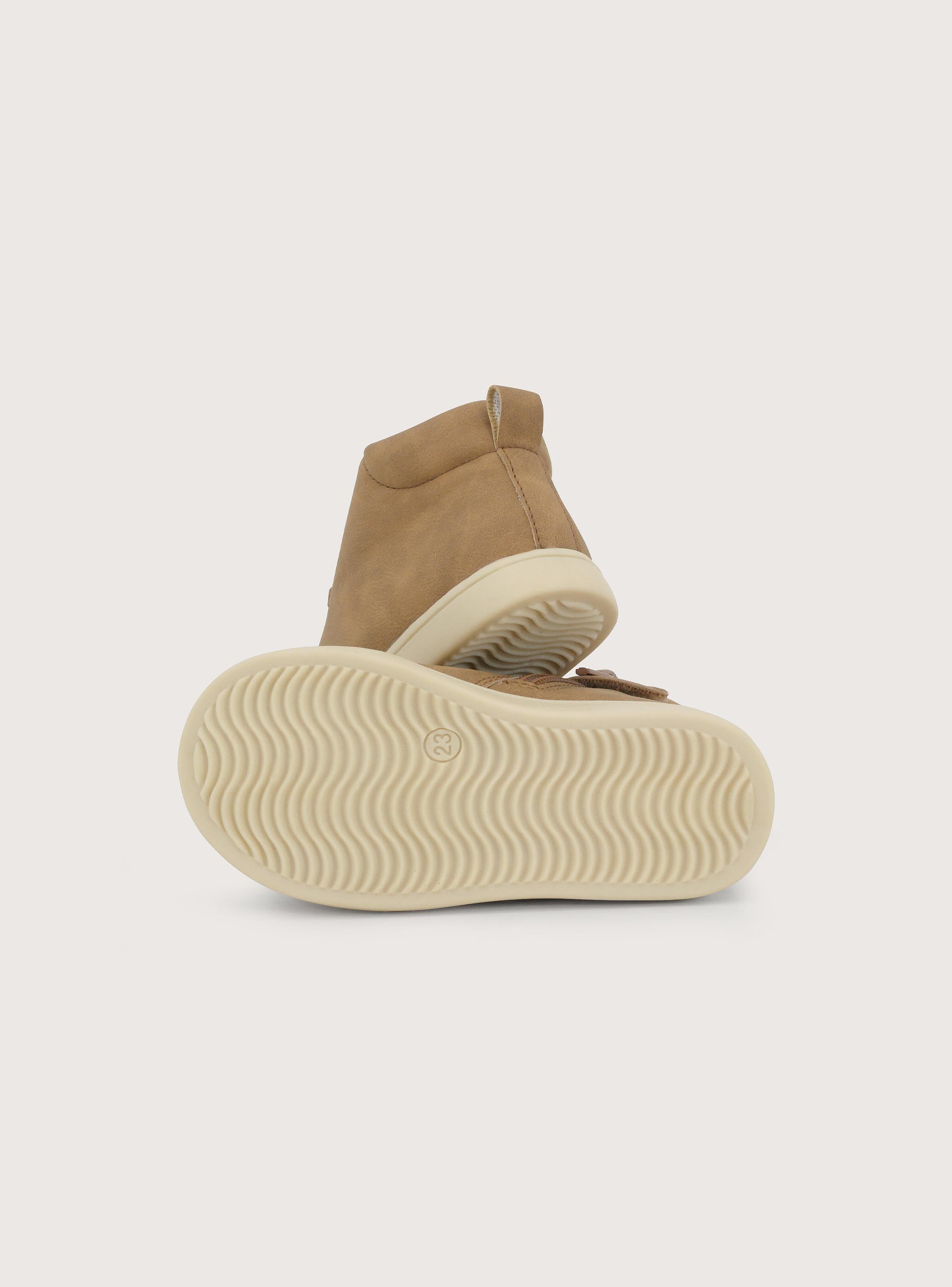 Zapatilla Alta Casual Camel Niño-2