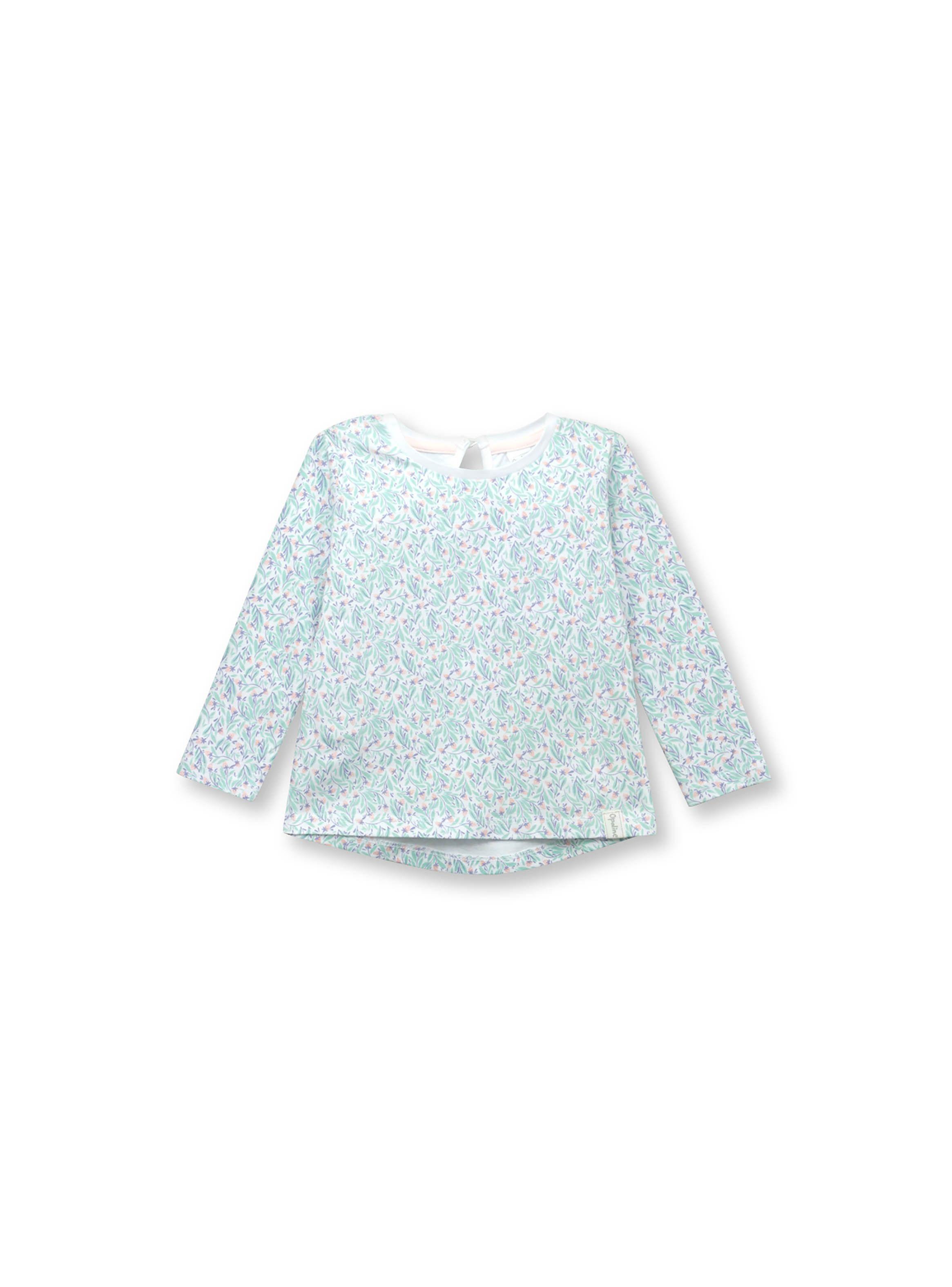 Polera De Niña Esencial Print Calipso (6M A 4A) Opaline-0