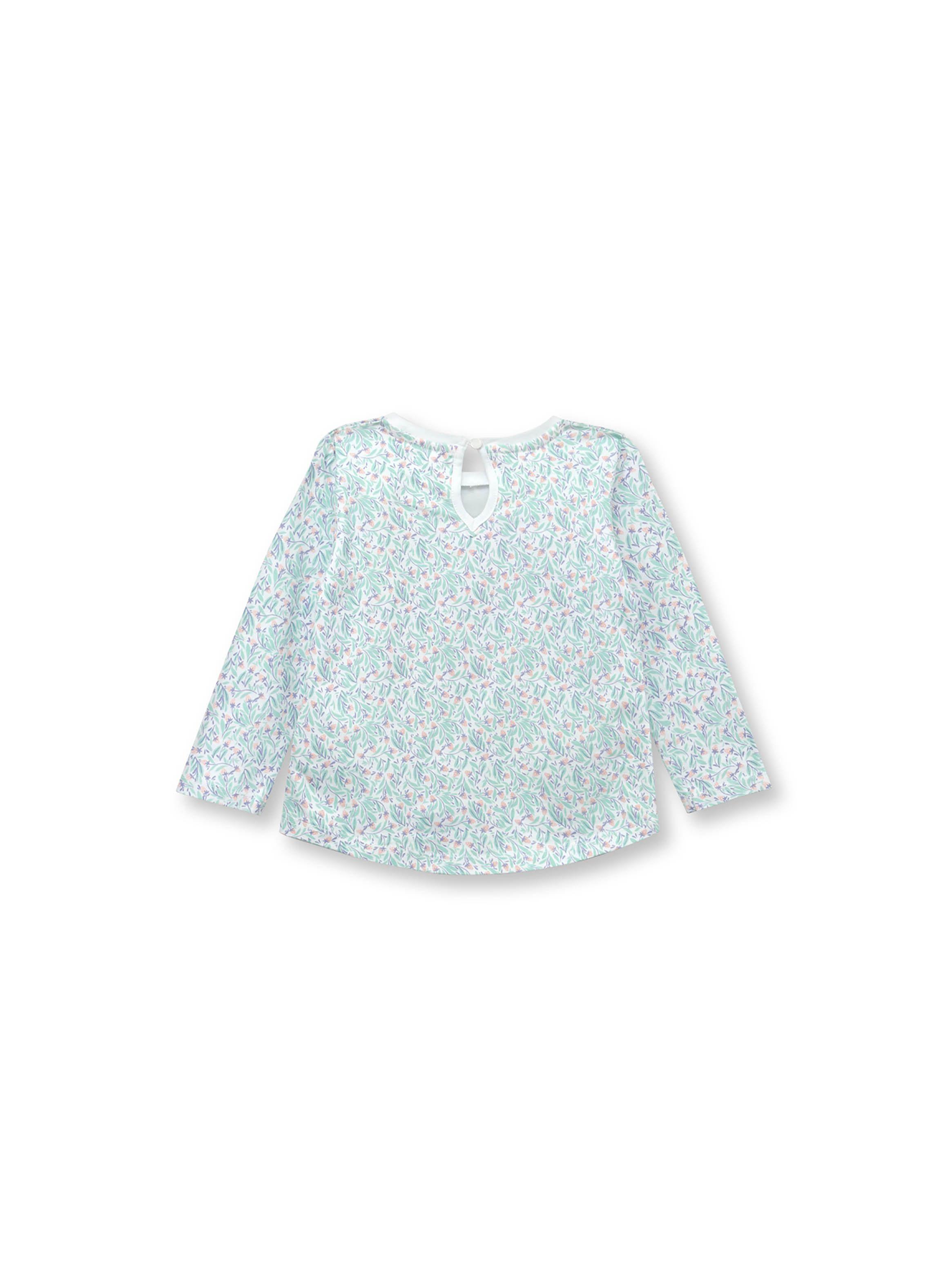 Polera De Niña Esencial Print Calipso (6M A 4A) Opaline-1