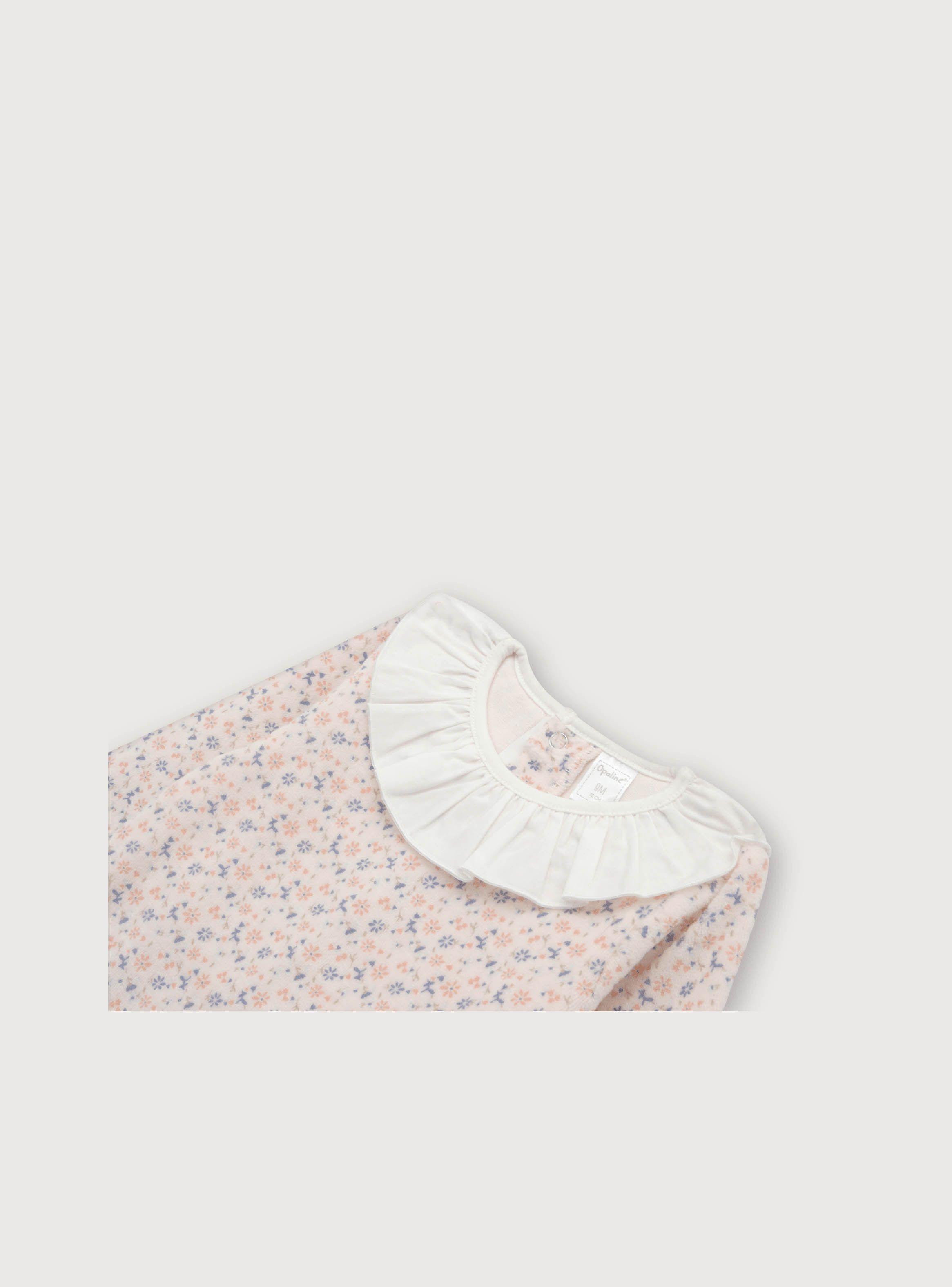 Osito Niña Flores Rosado (Rn A 9 Meses) Opaline-2