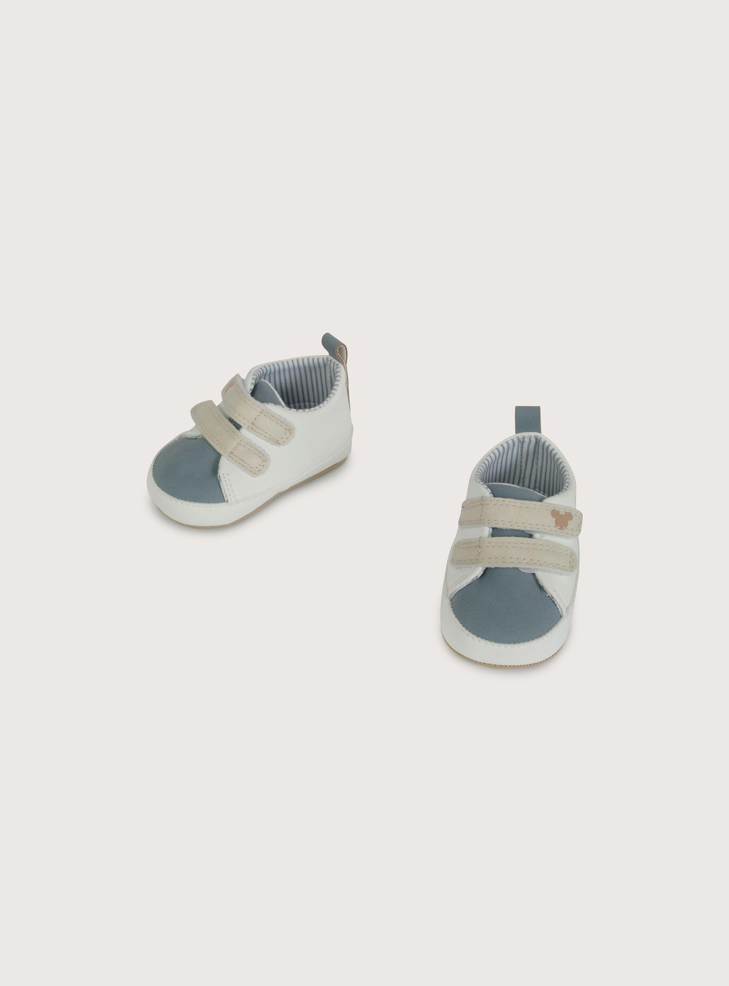 Zapatilla bebé disney blanca de niño-3
