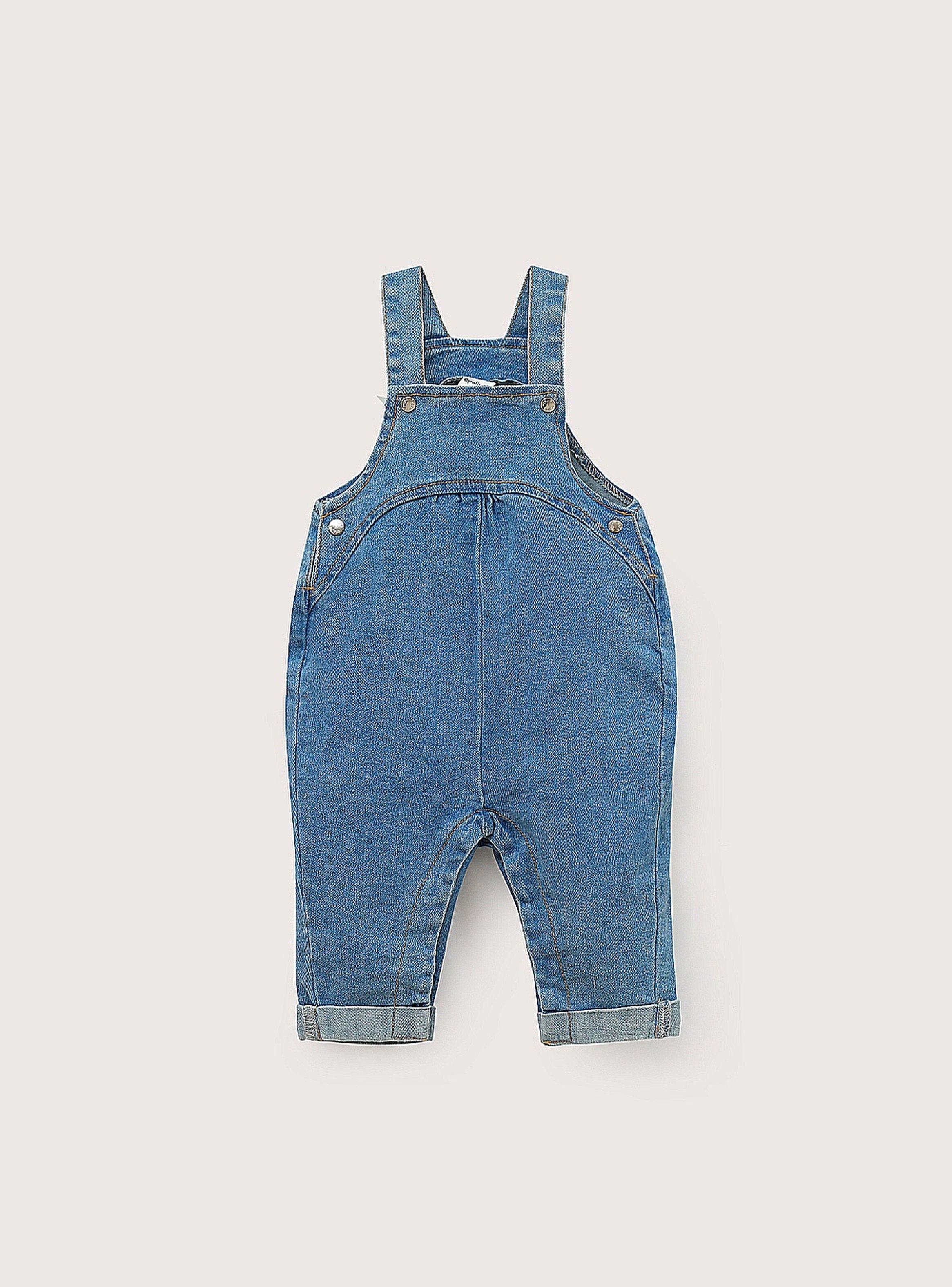Jardinera Bebe Unisex Denim-1