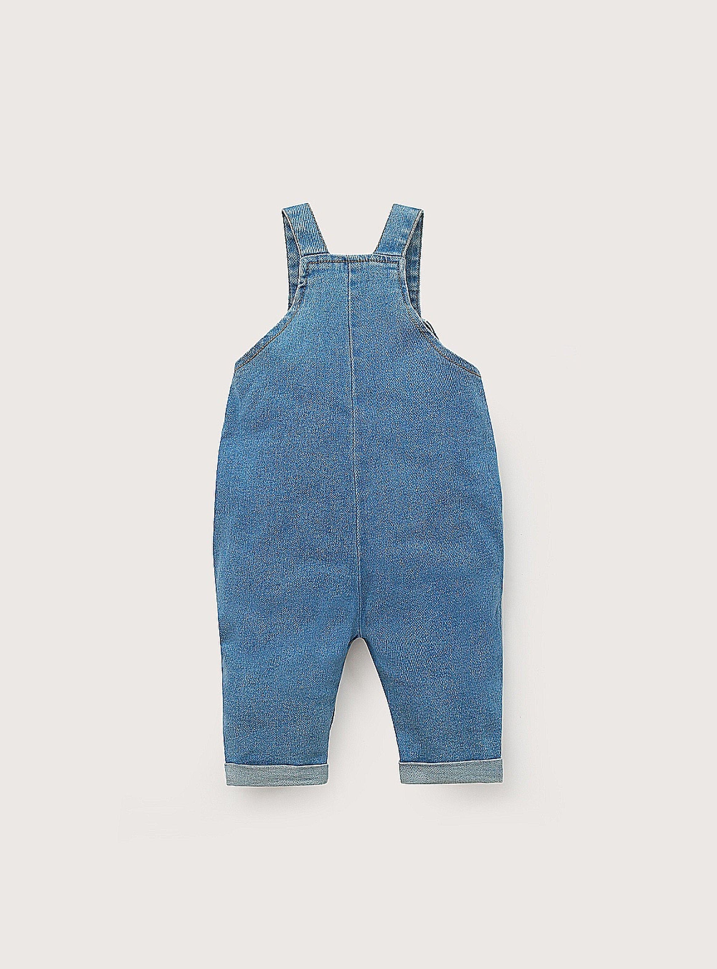 Jardinera Bebe Unisex Denim-2