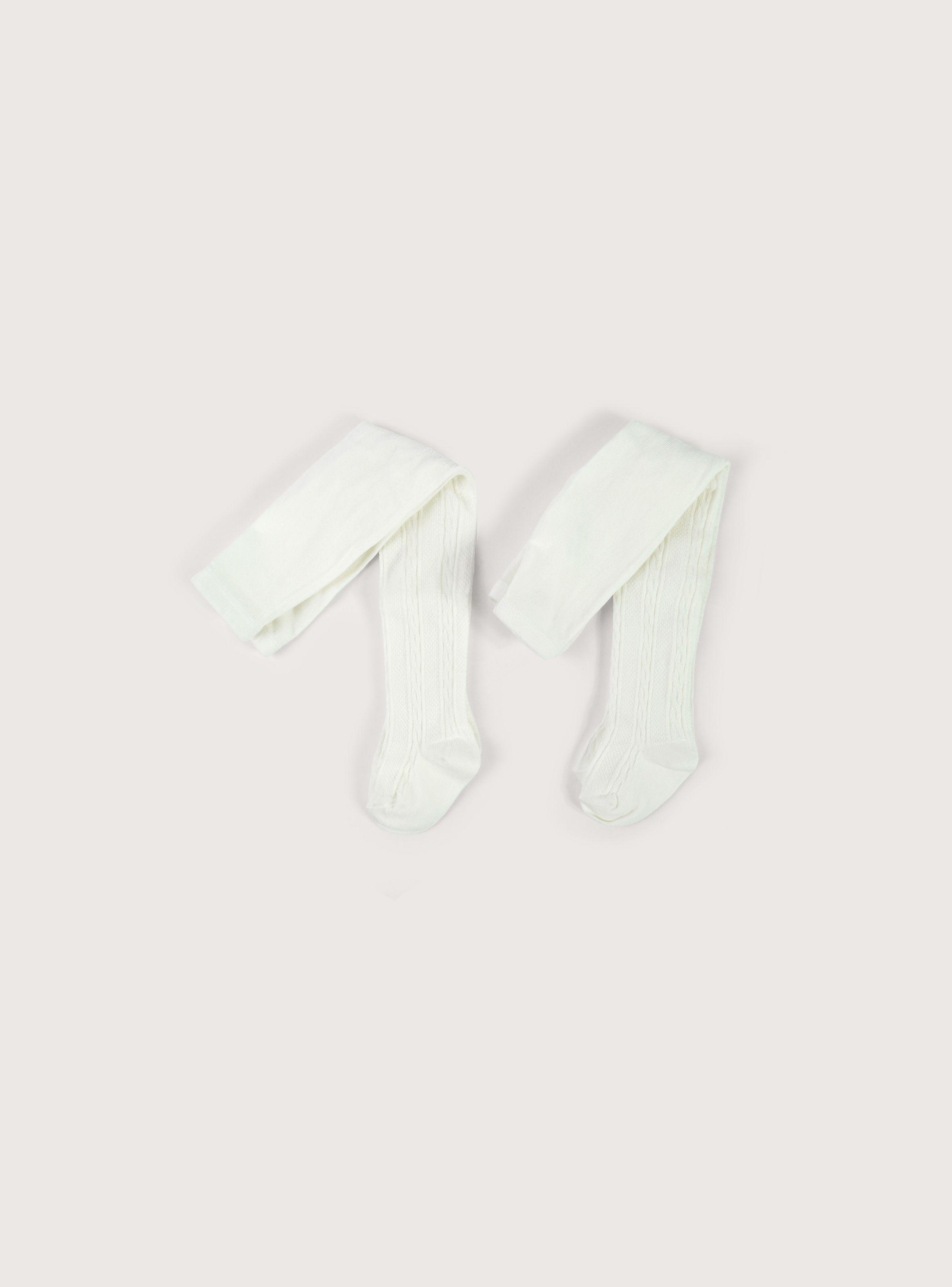 Panty Ballerina Niña Blanco 39741 Opaline-0