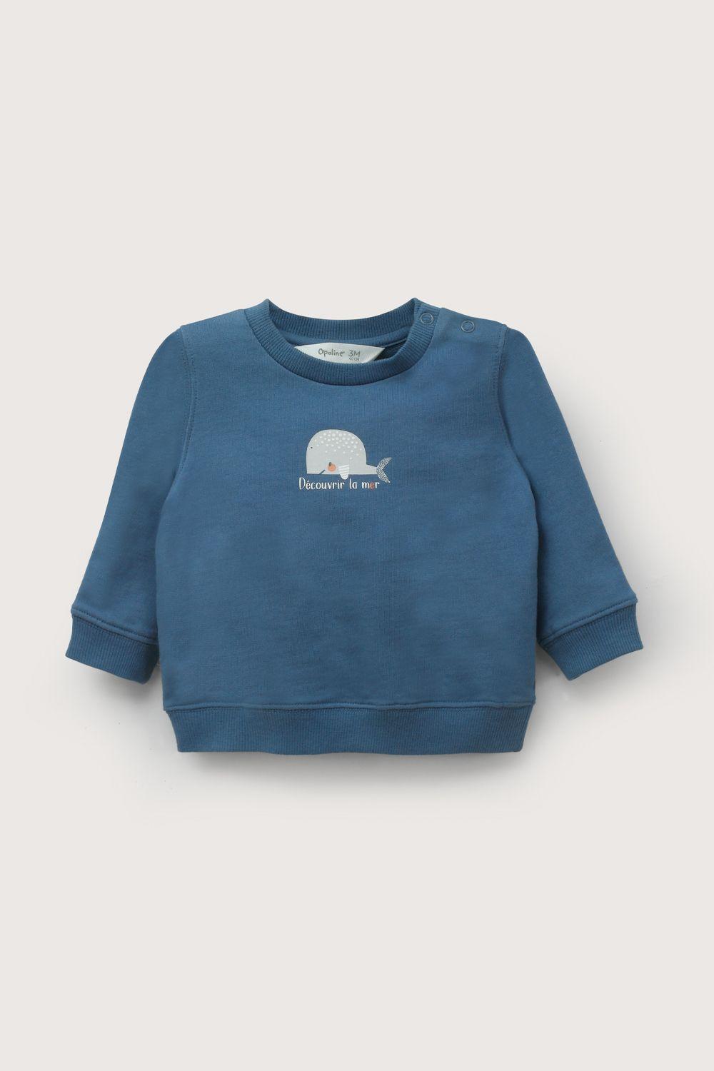 Conjunto buzo beige de bebé niño-2