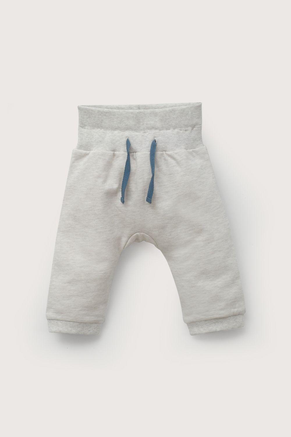 Conjunto buzo beige de bebé niño-3