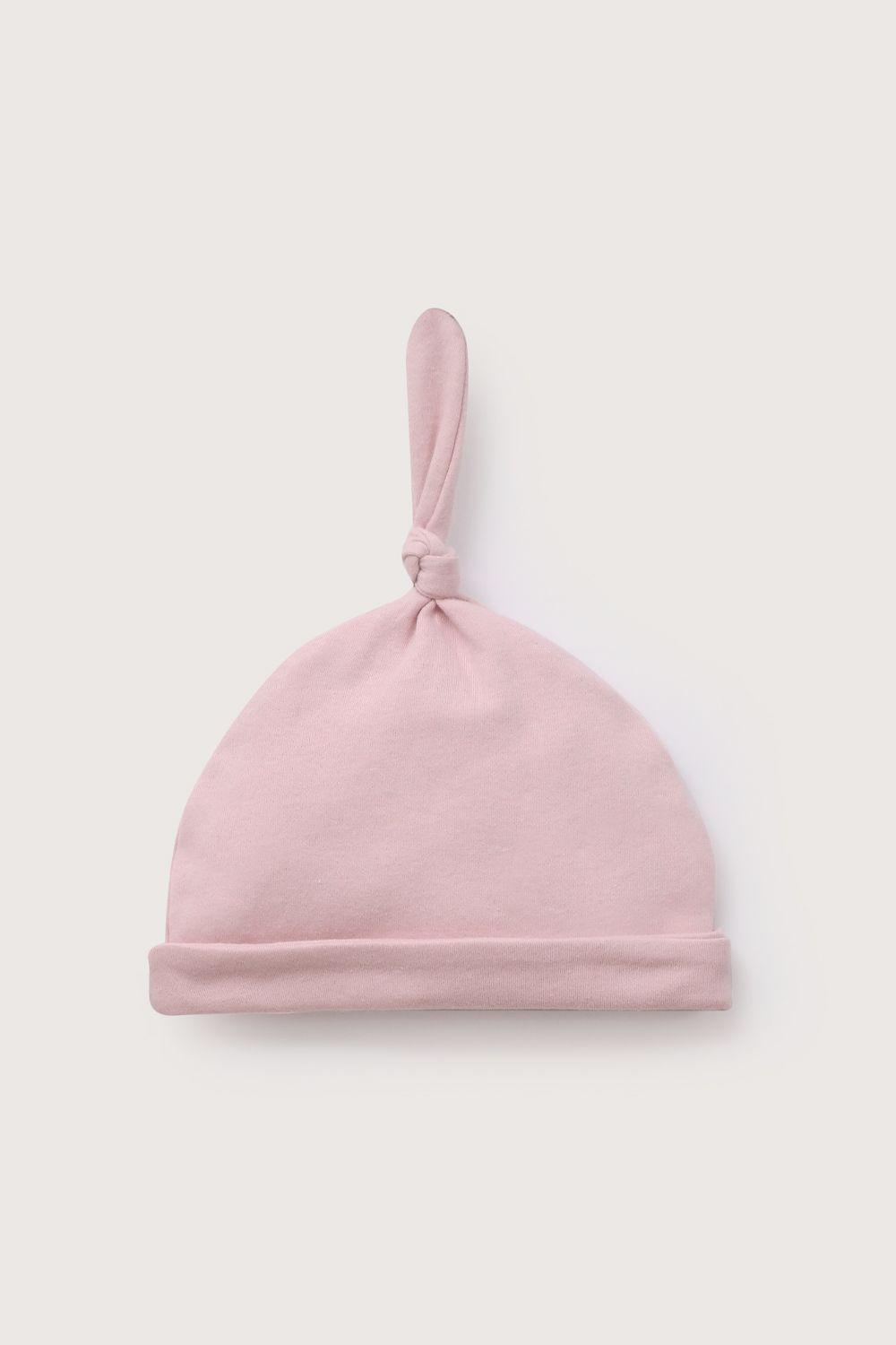 Conjunto 5 piezas rosado con corazones de bebé niña-6