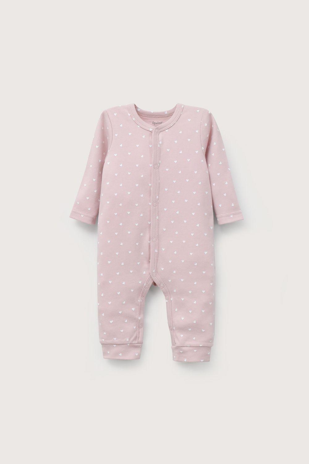 Osito rosado de algodón de bebé niña-1