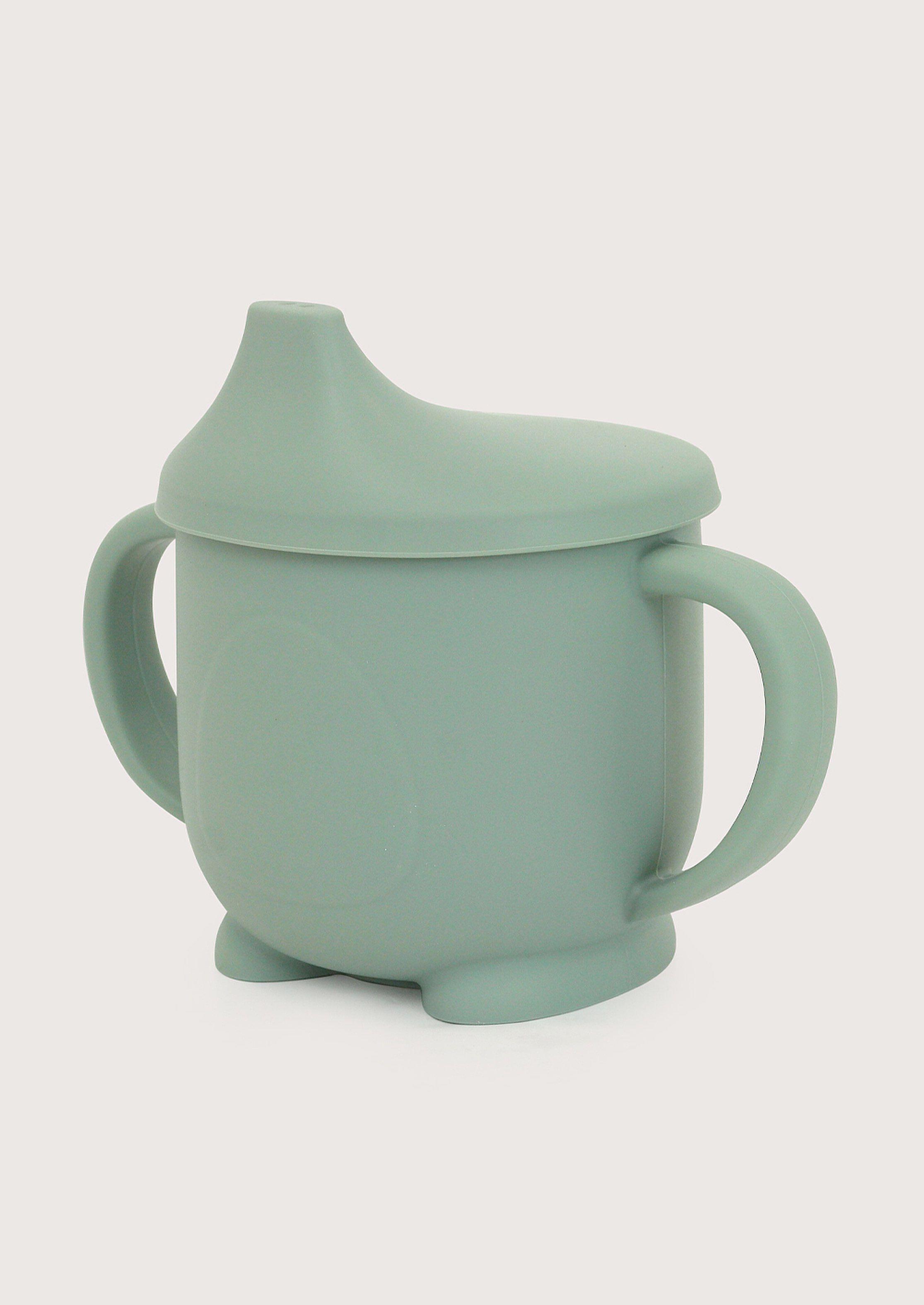 Vaso entrenamiento con doble asa verde-0