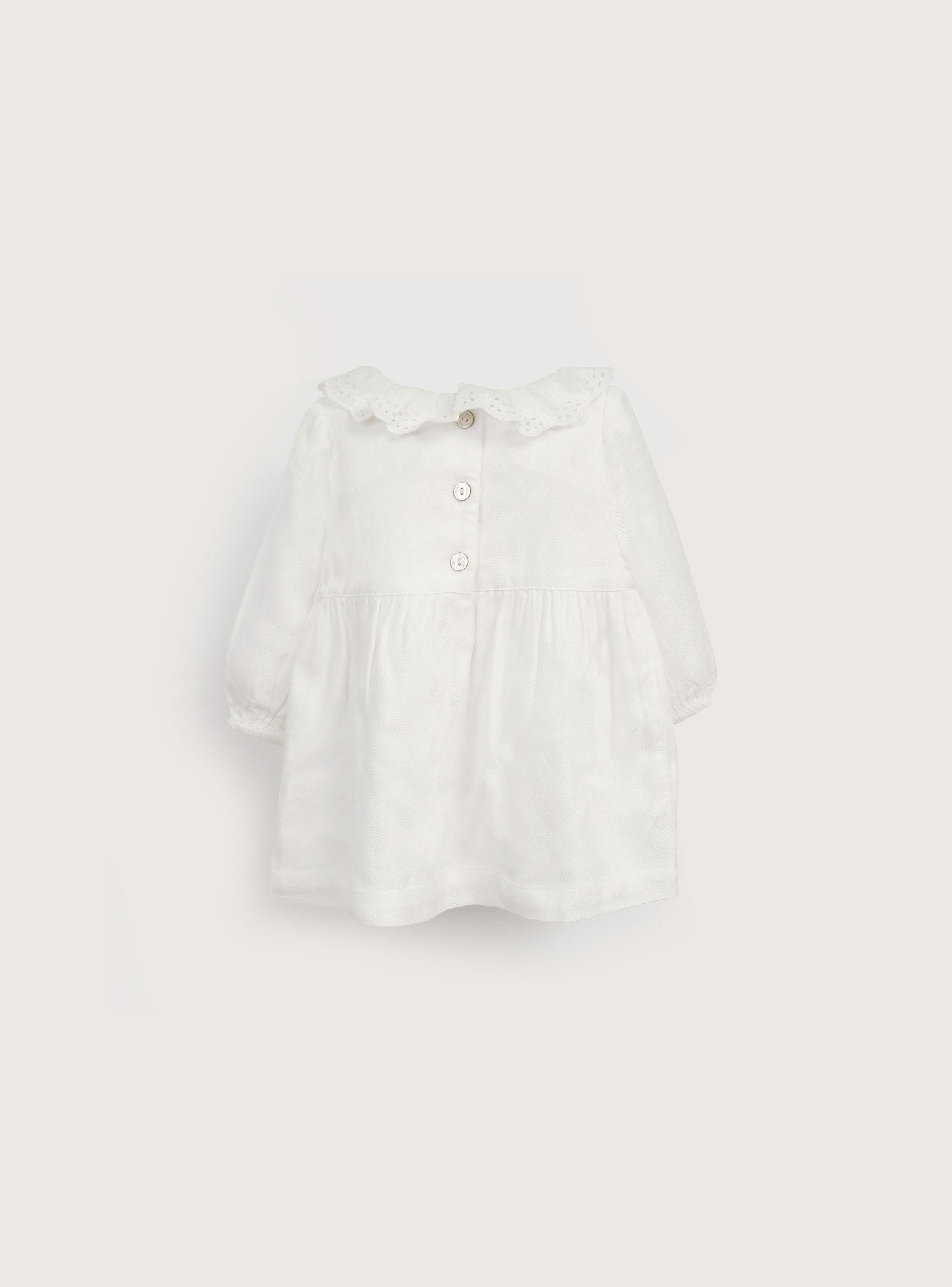 Vestido Niña Blanco 39837 Opaline-1