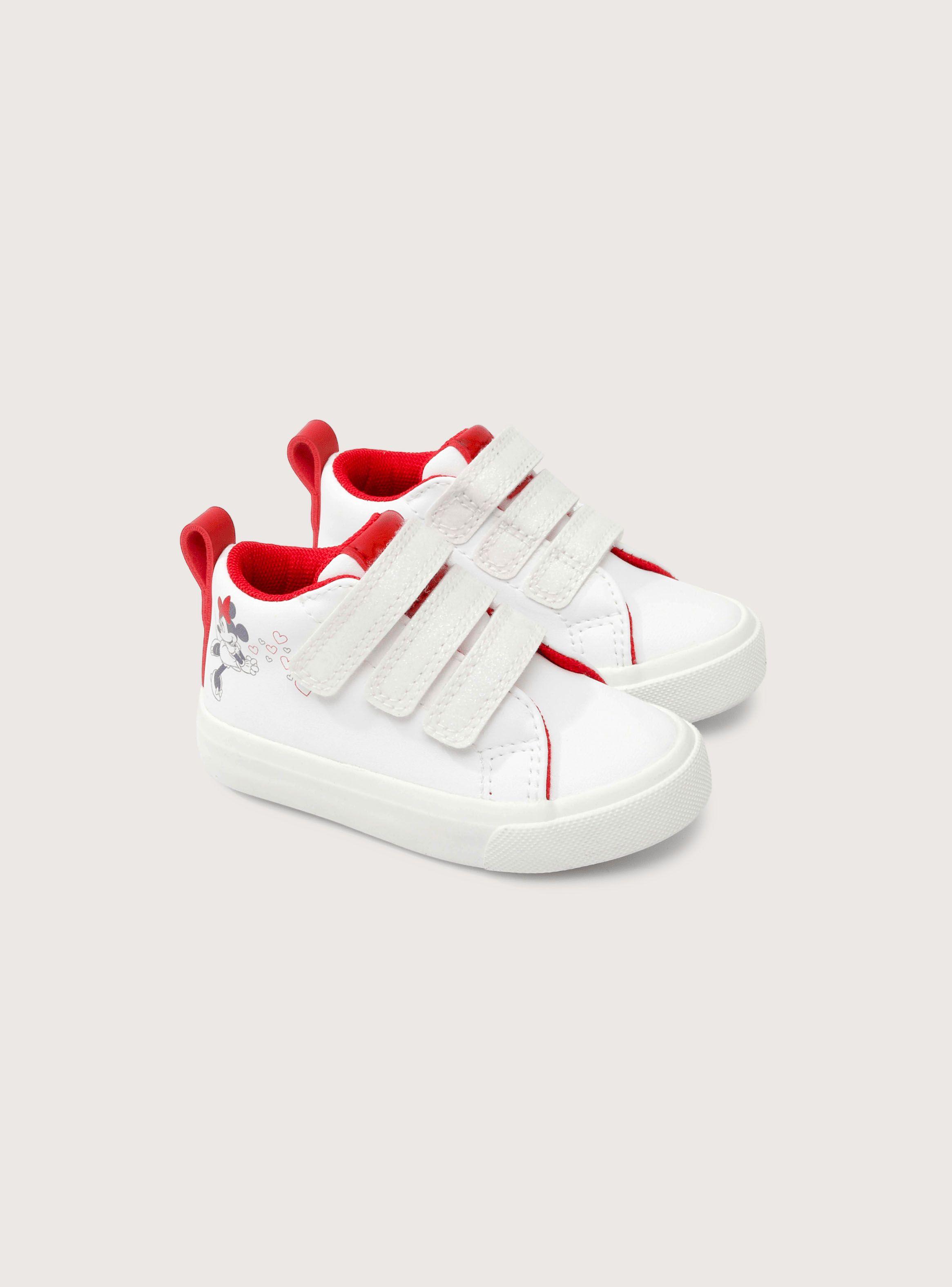 Zapatilla Disney Blanca de Niña-0