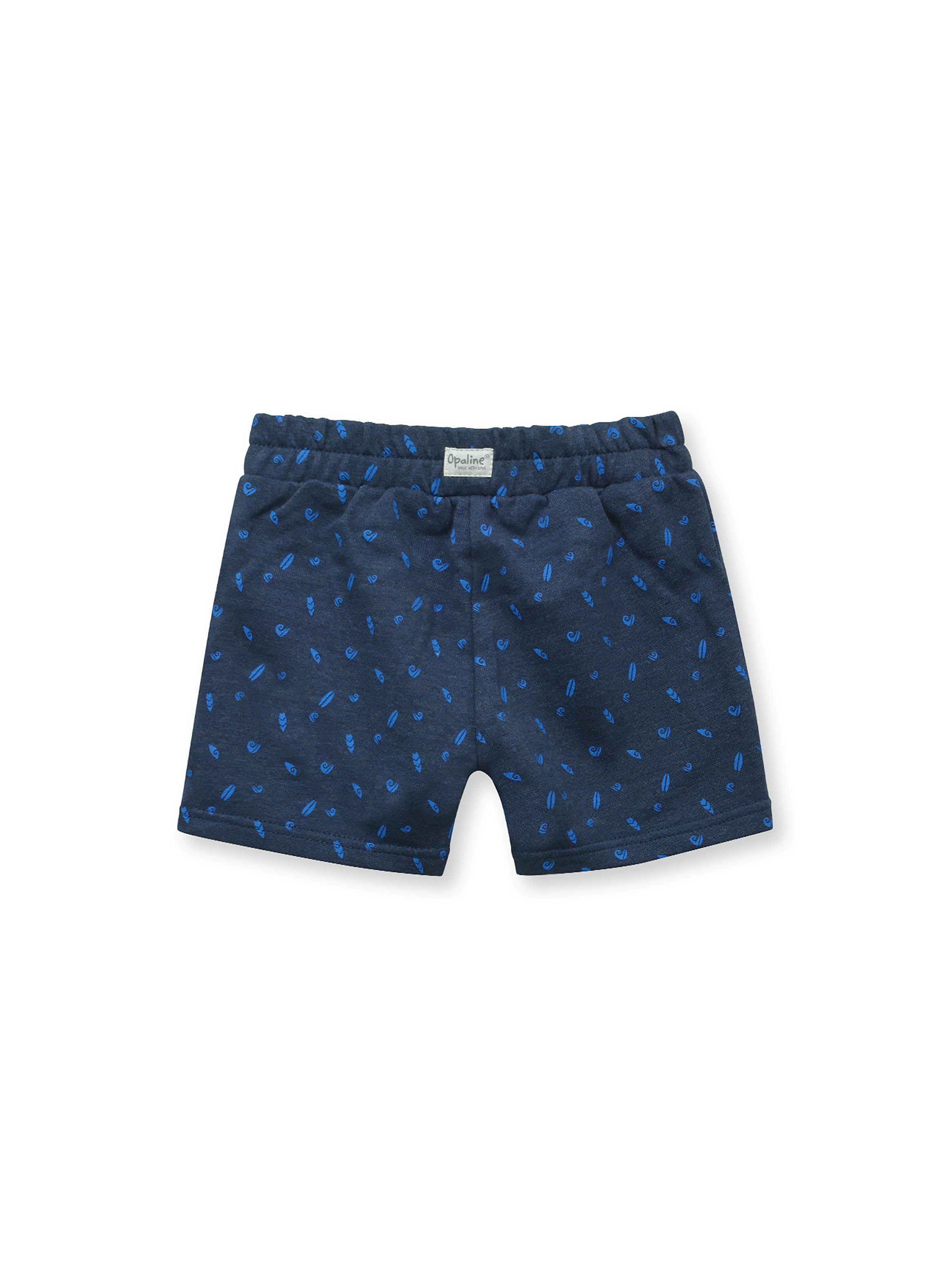Short De Niño Buzo Esencial Azul (6M A 4A) Opaline-1