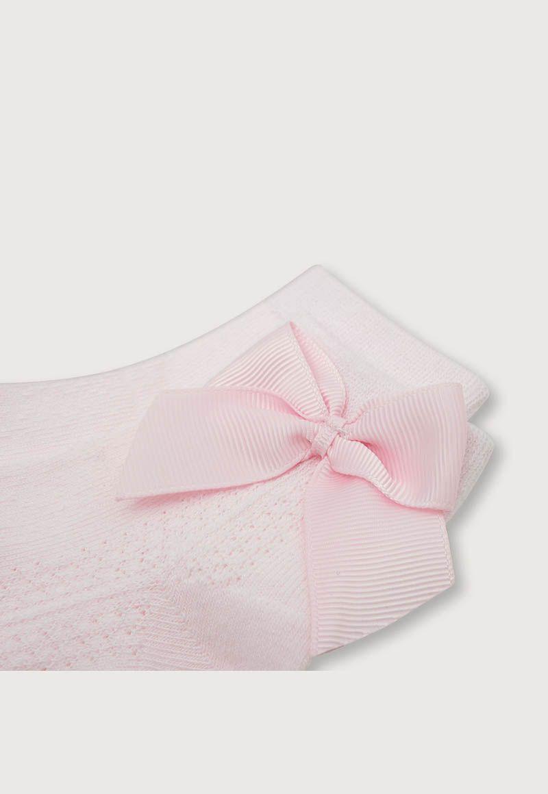 Calcetines de niña calado Rosado (6M a 6A) OPALINE-3