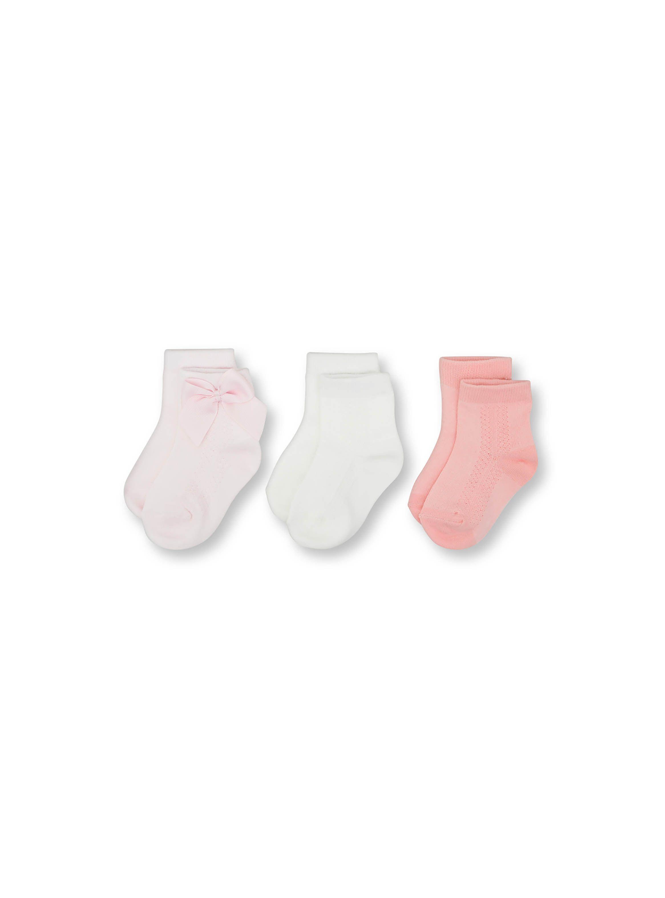 Calcetines de niña calado Rosado (6M a 6A) OPALINE-0