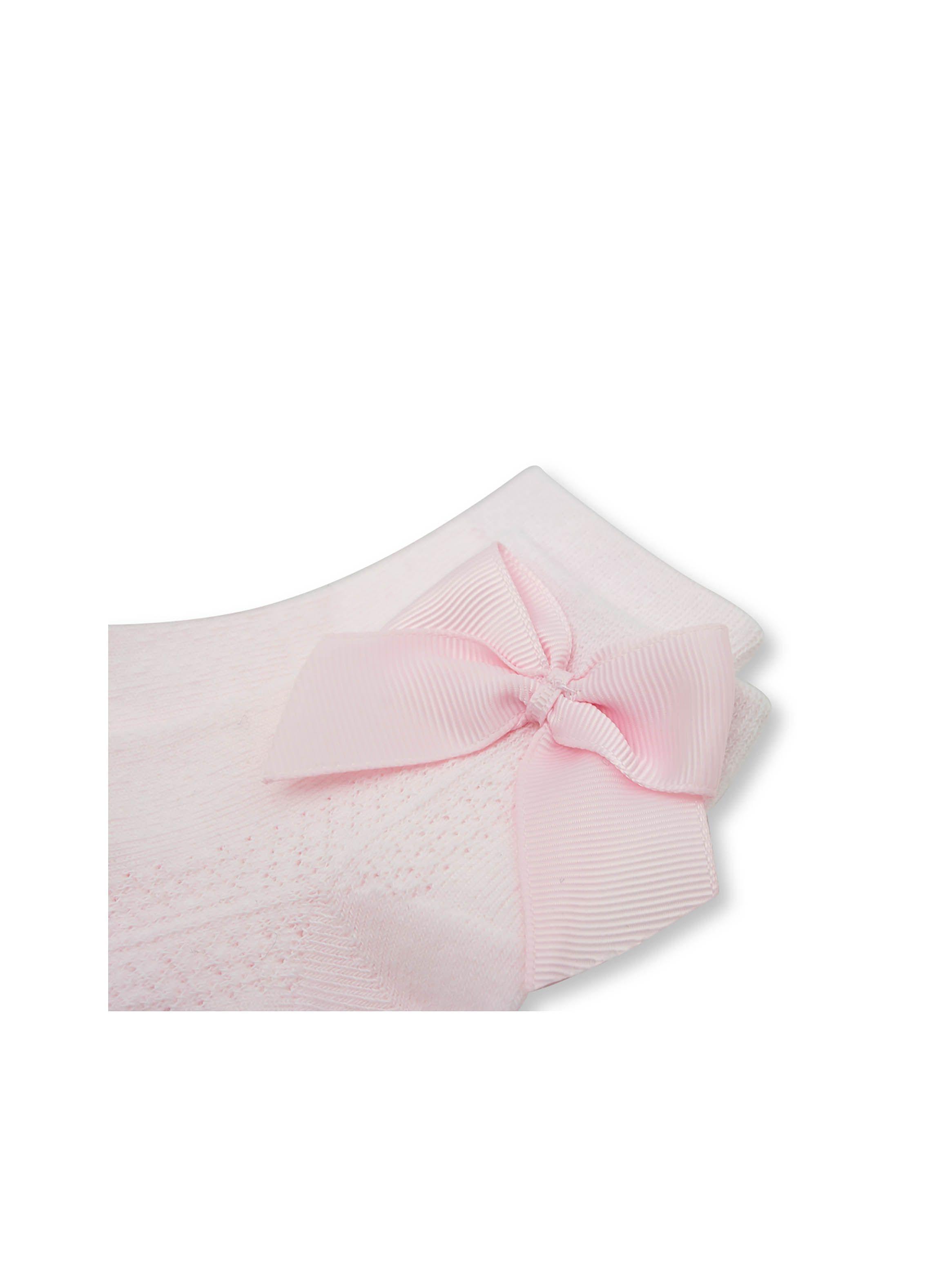 Calcetines de niña calado Rosado (6M a 6A) OPALINE-1