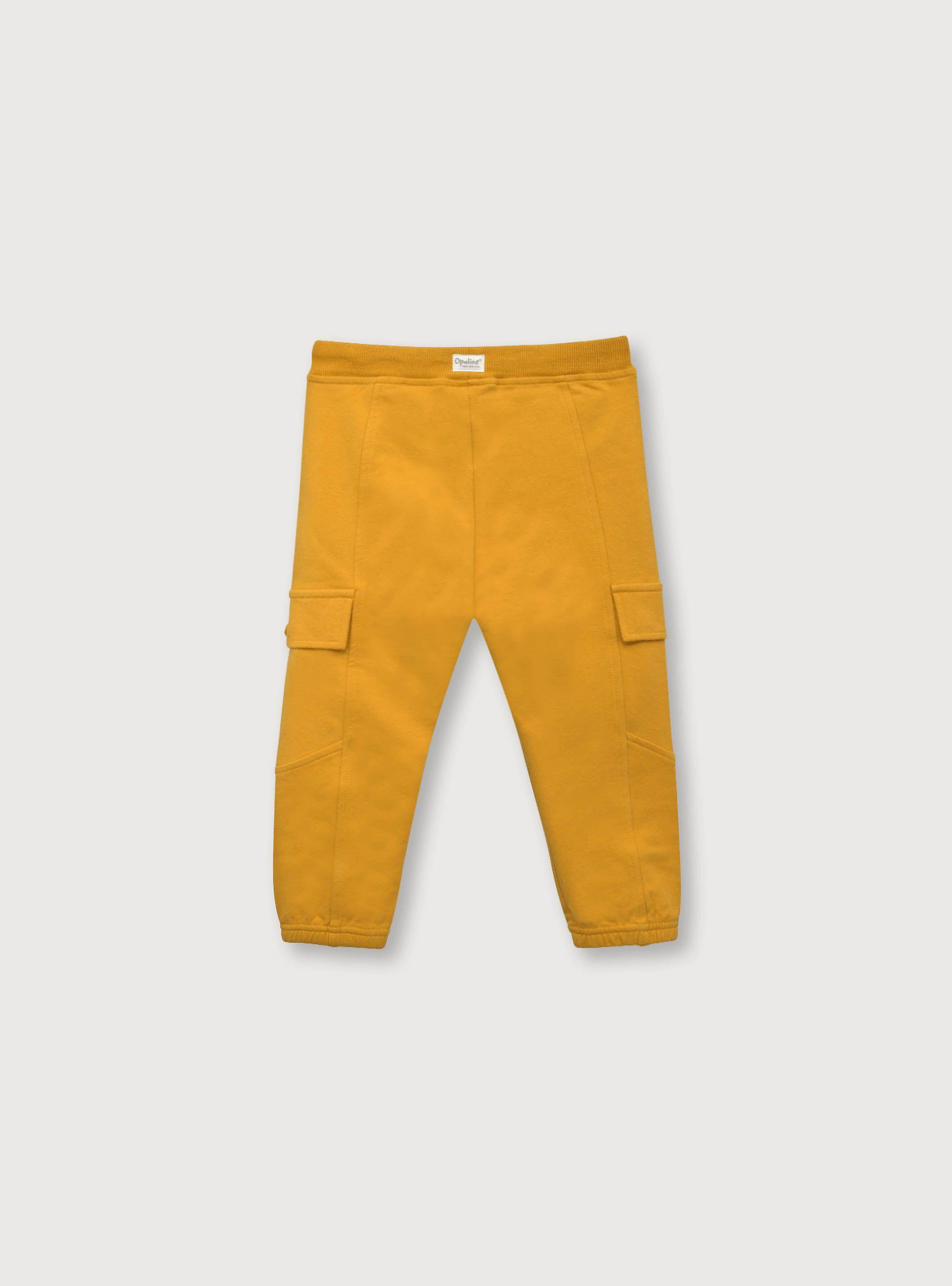 Pantalon Buzo De Niño Mostaza (6M A 4A) Opaline-1