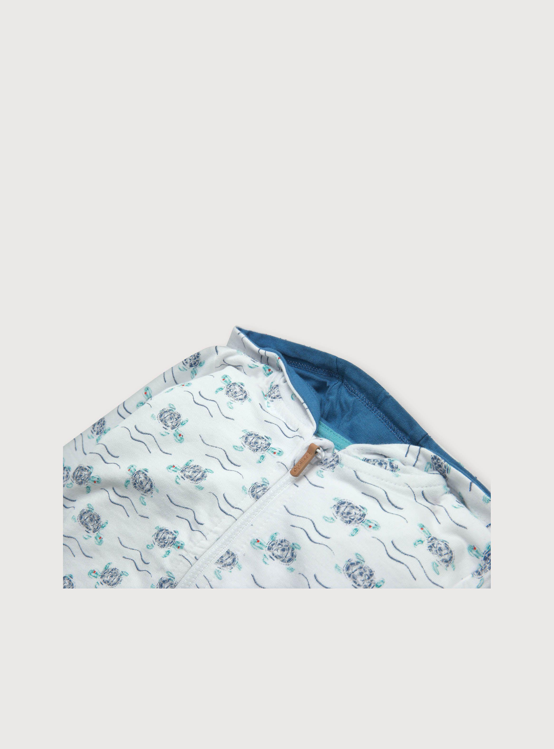 Polerón Niño Tortugas Azul (Rn A 9 Meses) Opaline-2