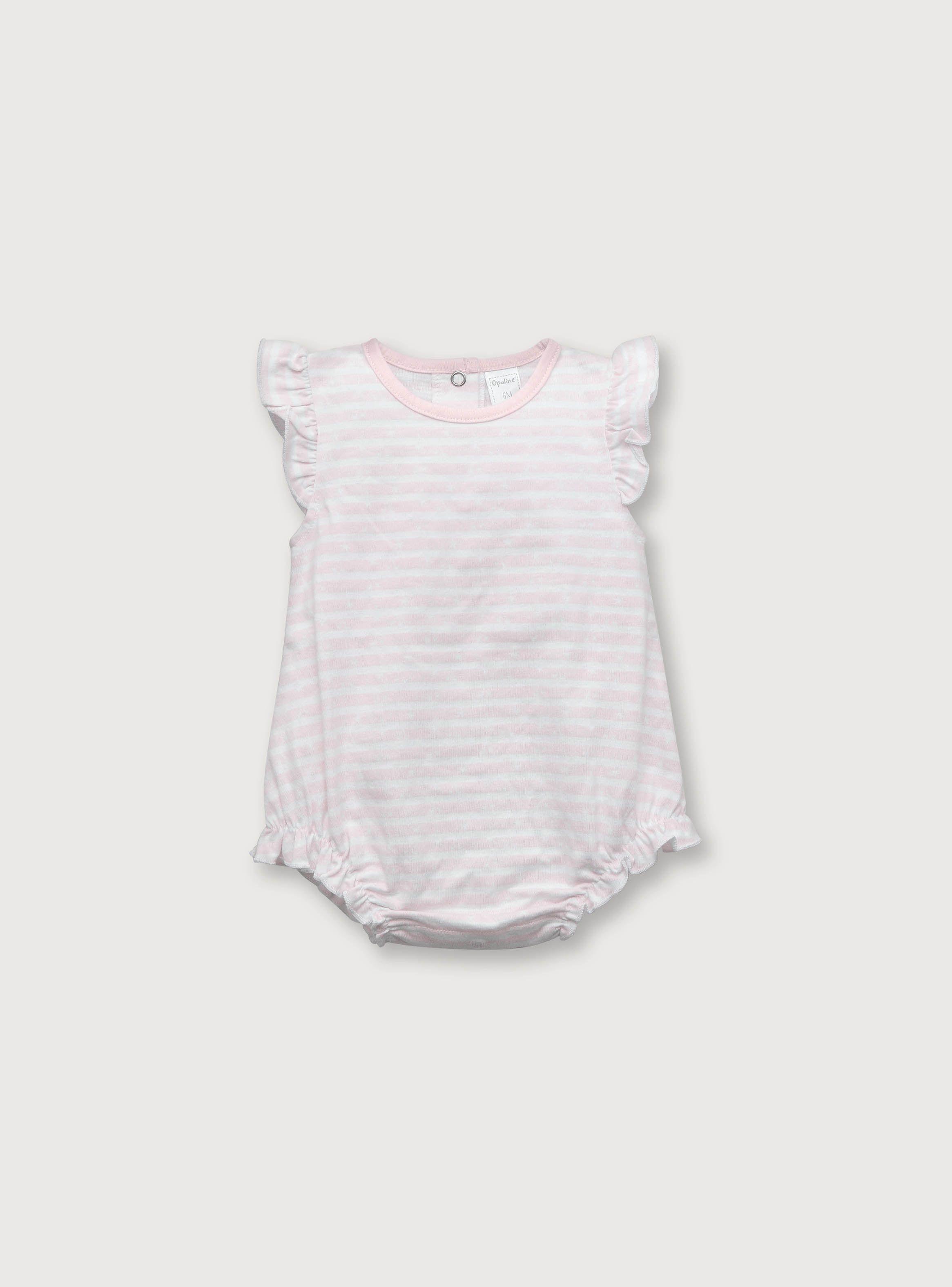 Bombacho Niña Manga Alita Rosado (Rn A 9 Meses) Opaline-0