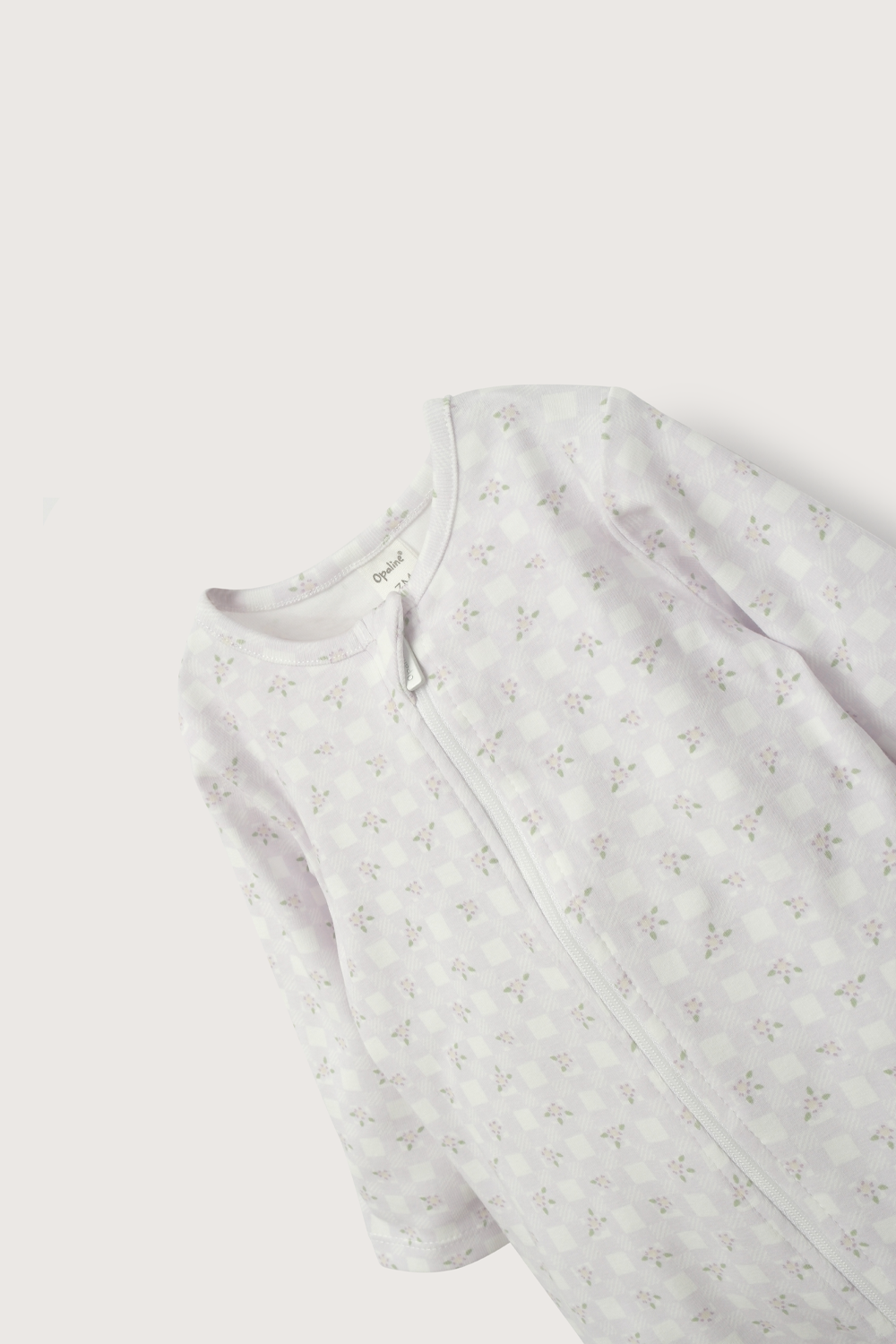 Conjunto 3 piezas osito, body y pantalón lila de bebé niña-6