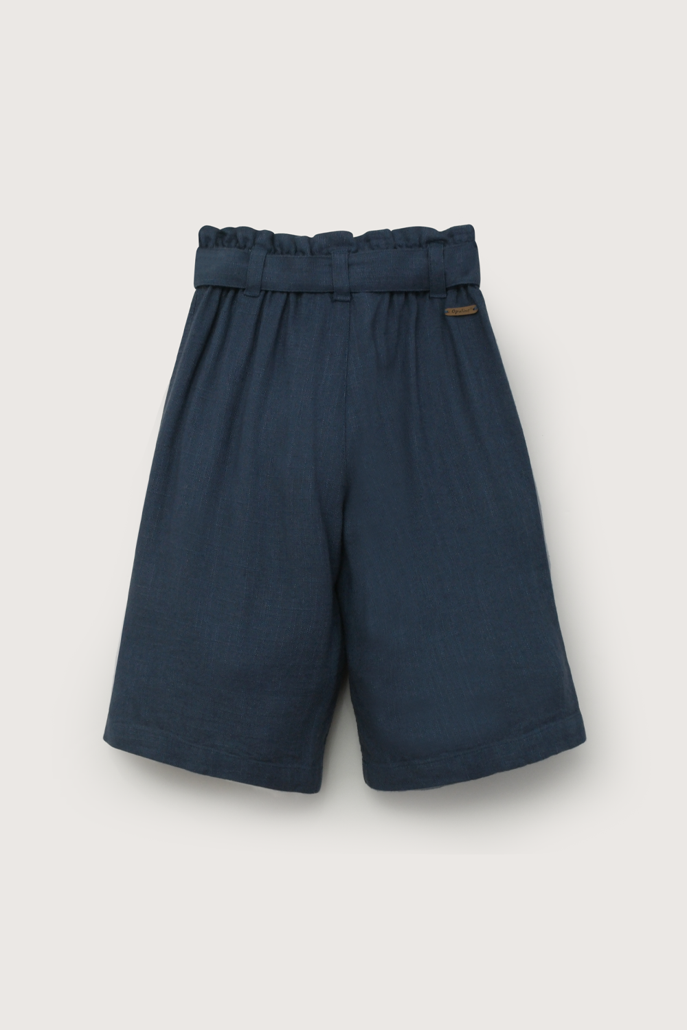 Pantalón palazzo azul de niña-2