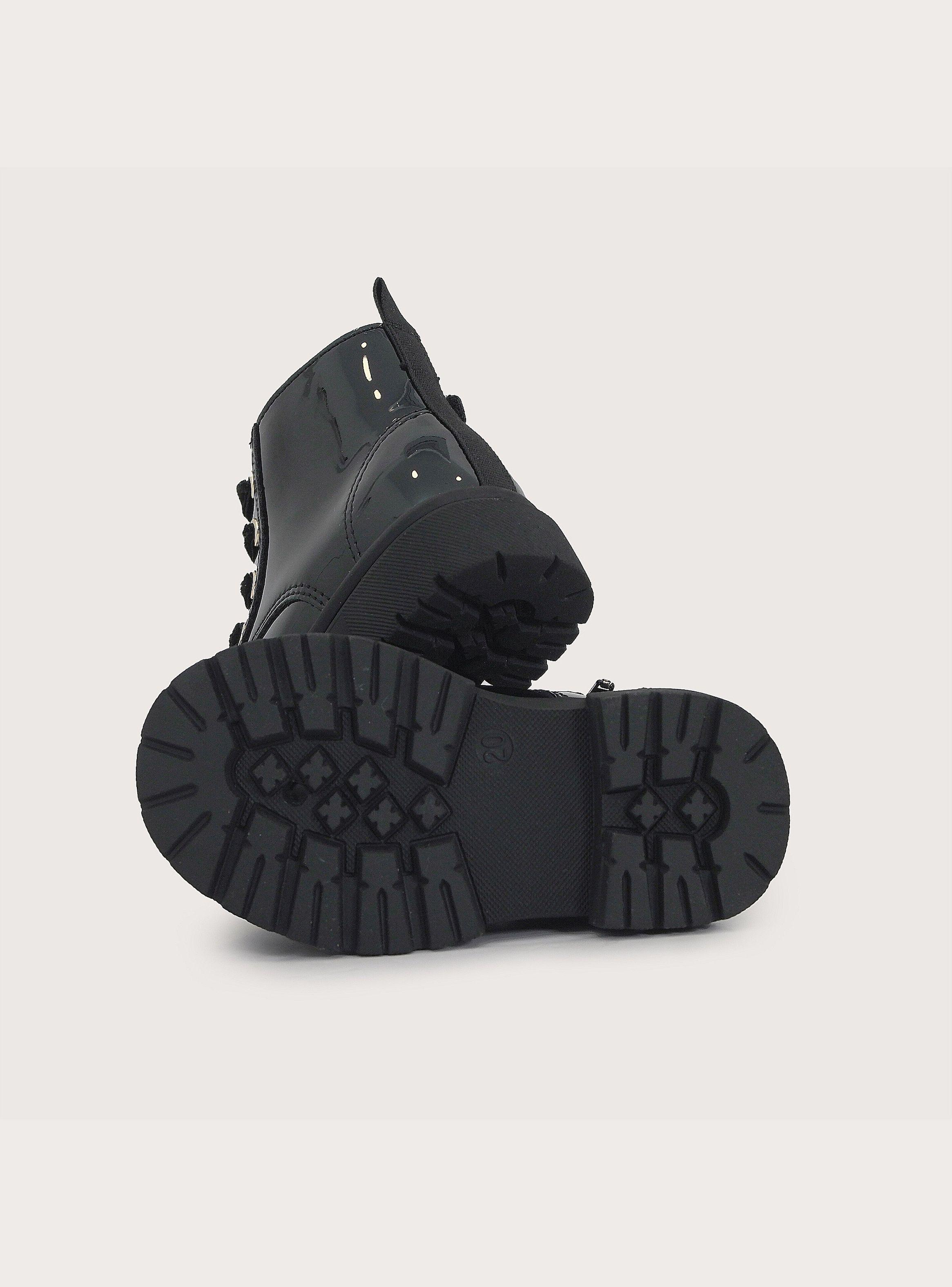 Botín Casual Cordon Negro Niña-2