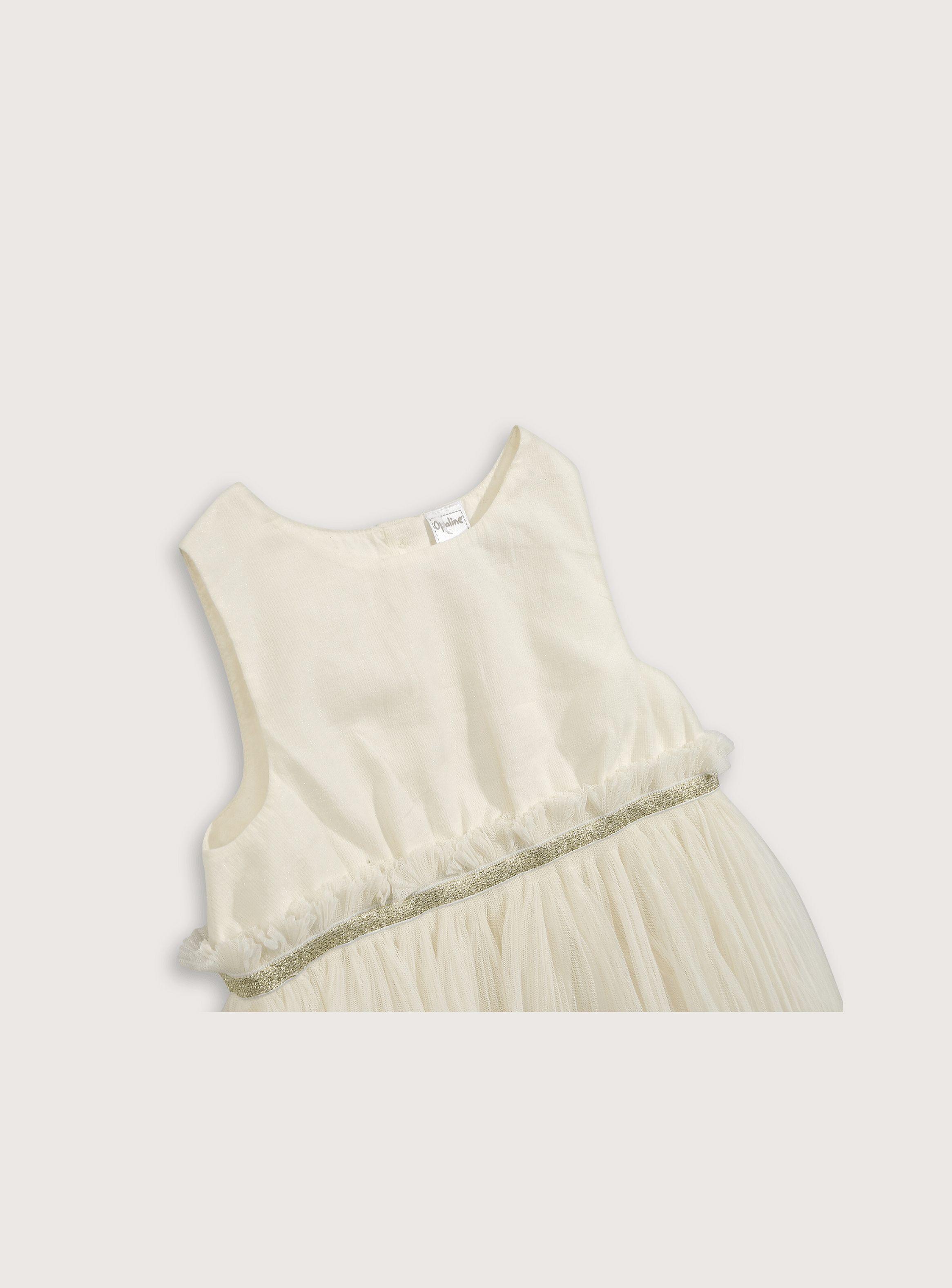 Vestido Niña Blanco 39628 Opaline-3