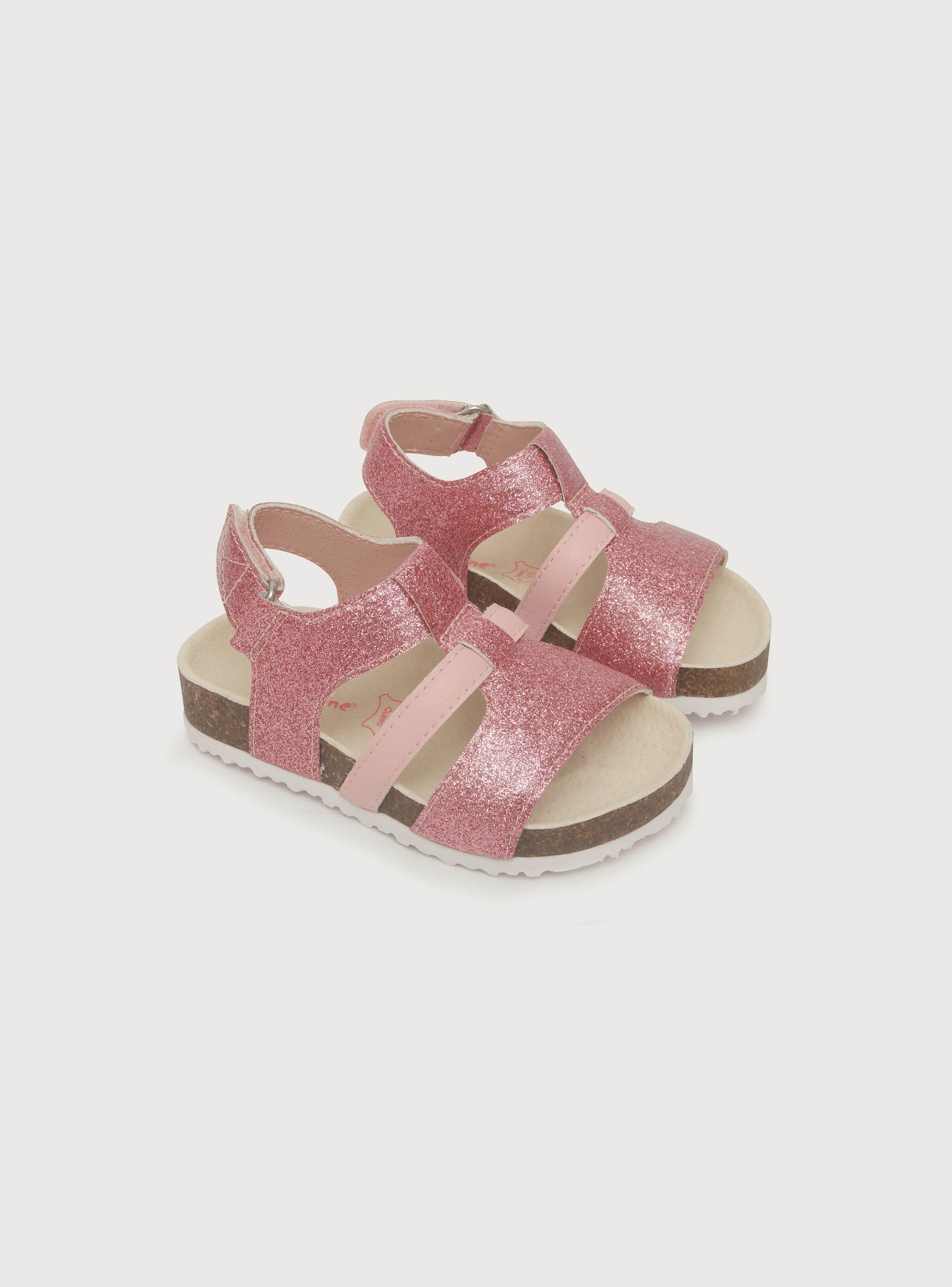 Sandalia De Niña Urbana Glitter Rosado (20 A 29) Opaline-0